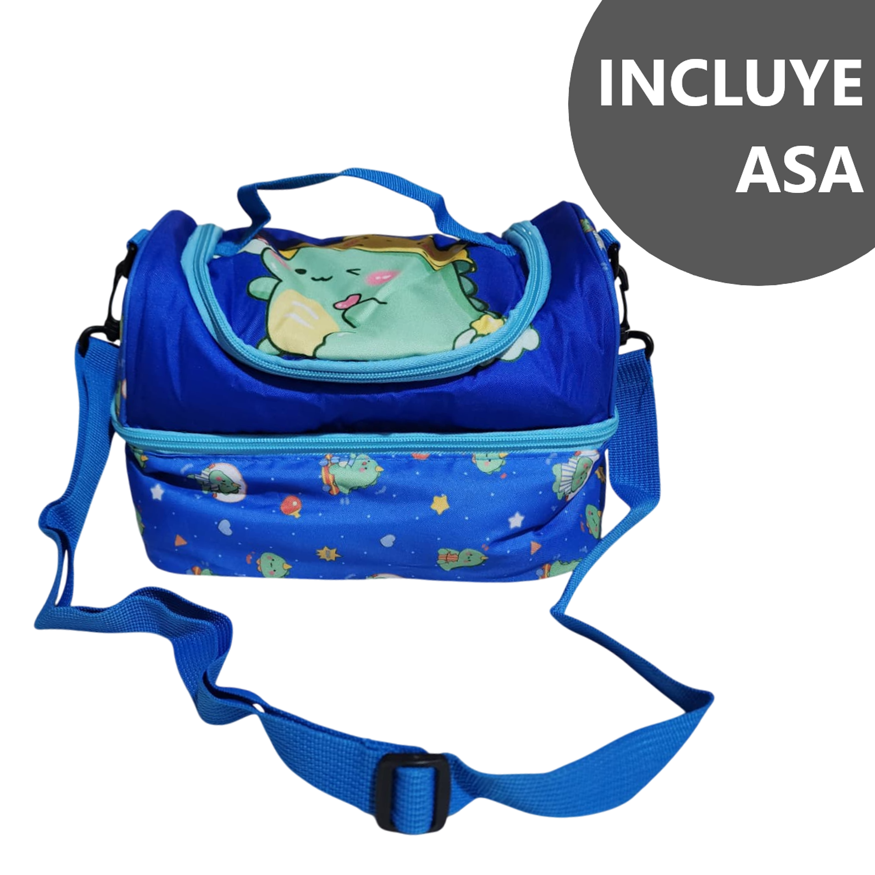 Lonchera térmica infantil con doble compartimento - Diseño Kawaii 19