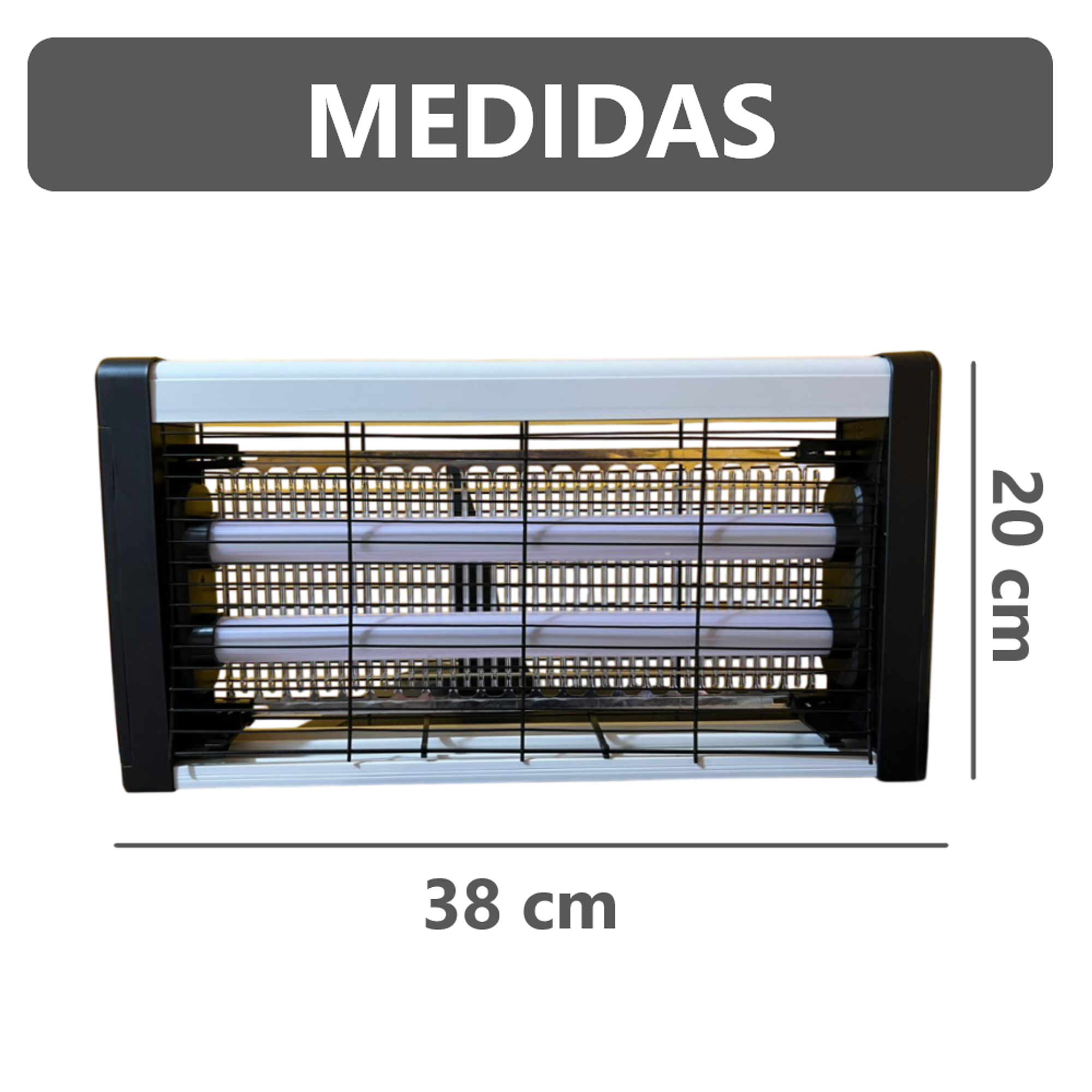 Lámpara Mata Mosquitos LED 6W Anti Insectos 3