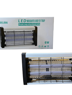 Lámpara Mata Mosquitos LED 6W Anti Insectos