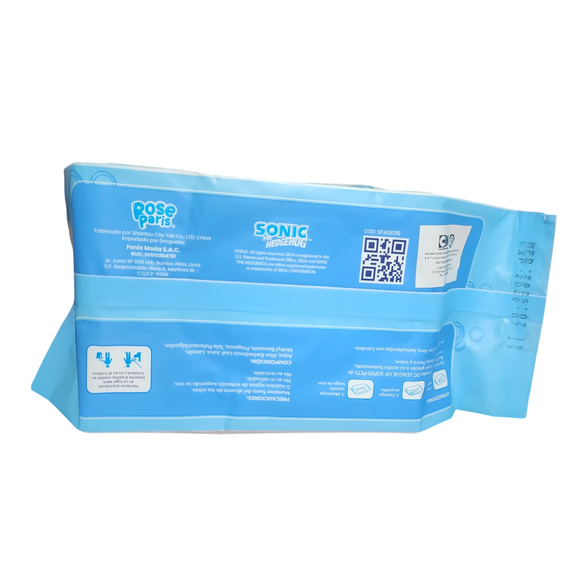 Pack x4 Paquetes De Toalla paño Húmeda  servilleta por 100 und cada uno 1