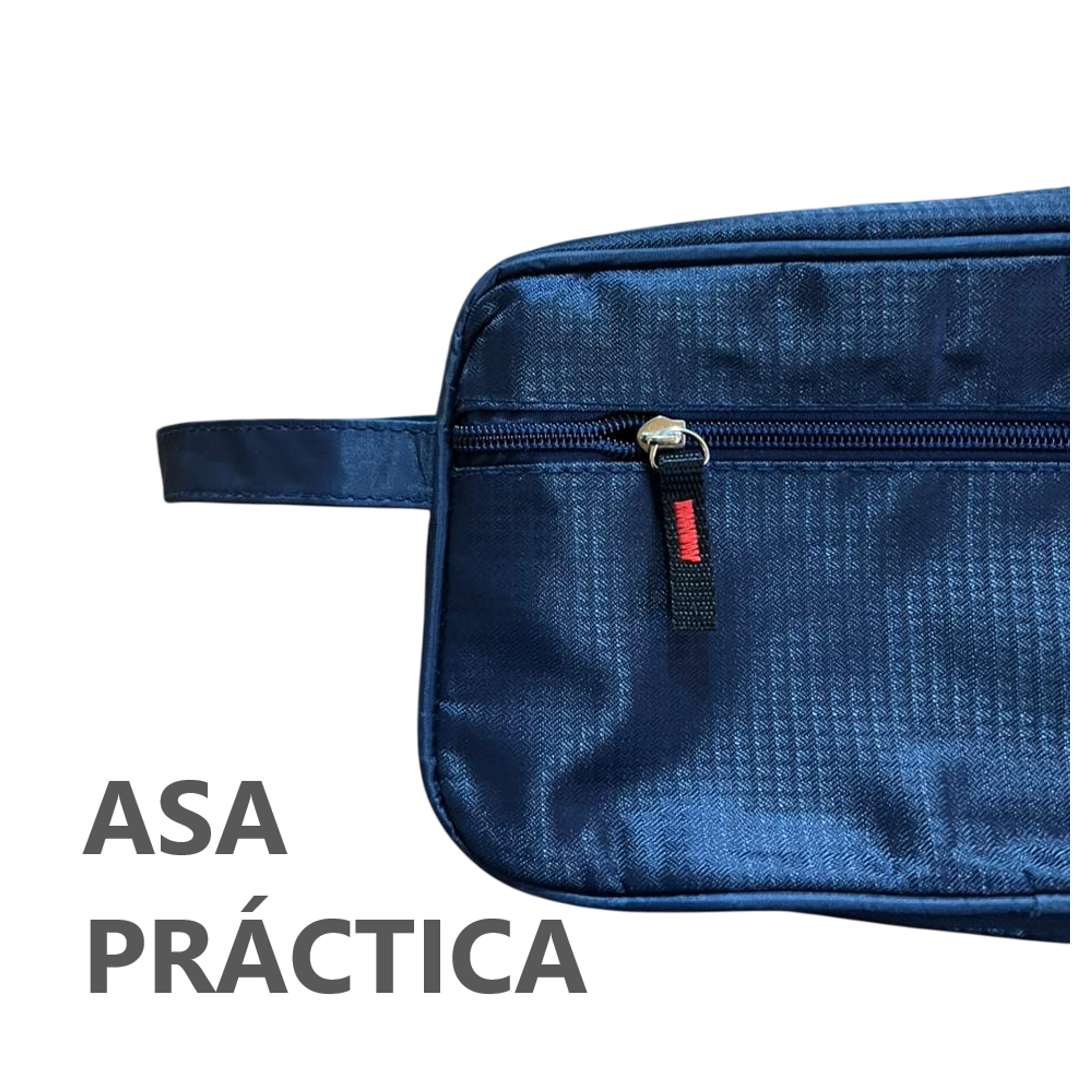 Neceser Organizador de Viaje con Asa Diseño Color Entero 8