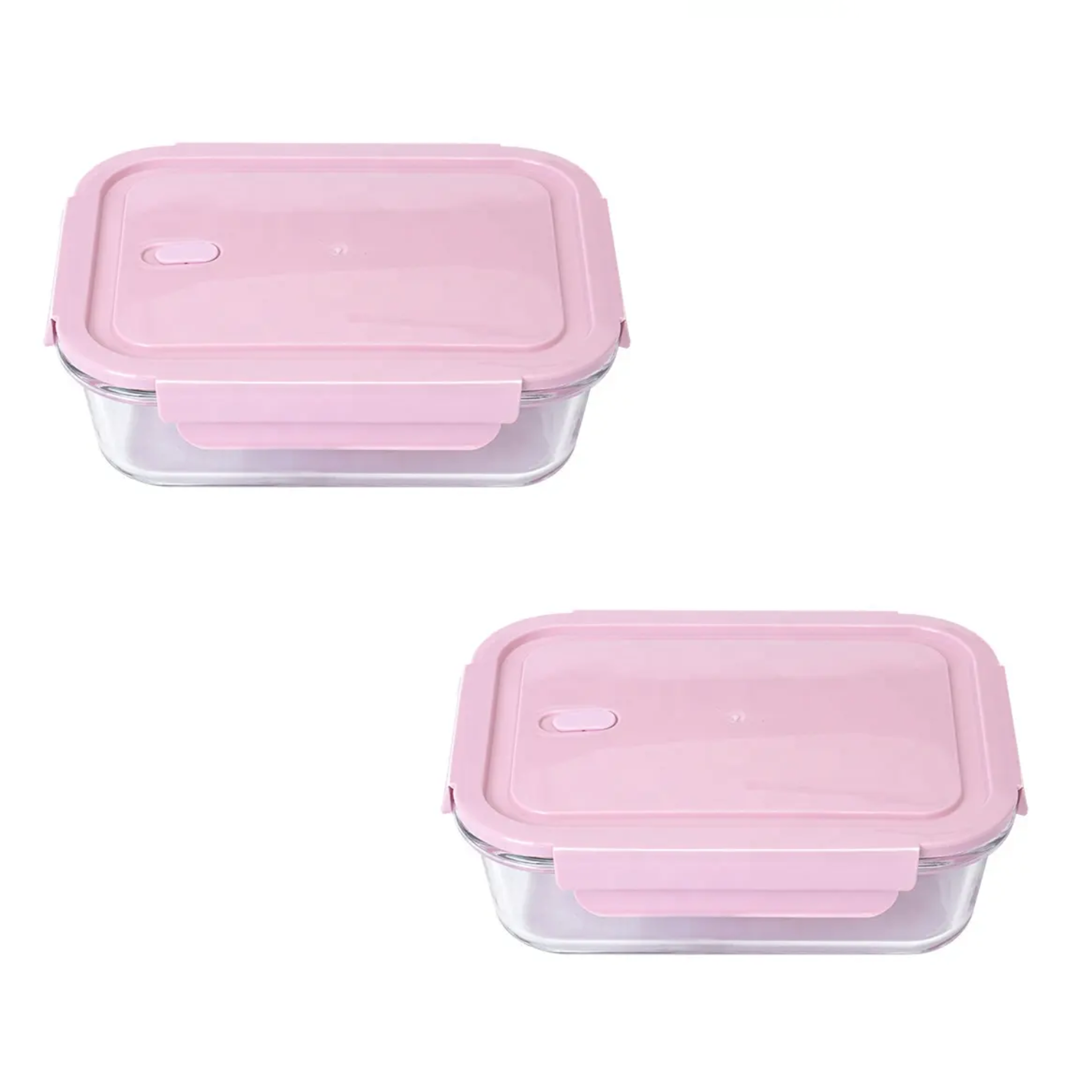 Pack x2 Táperes de vidrio 410ml 5