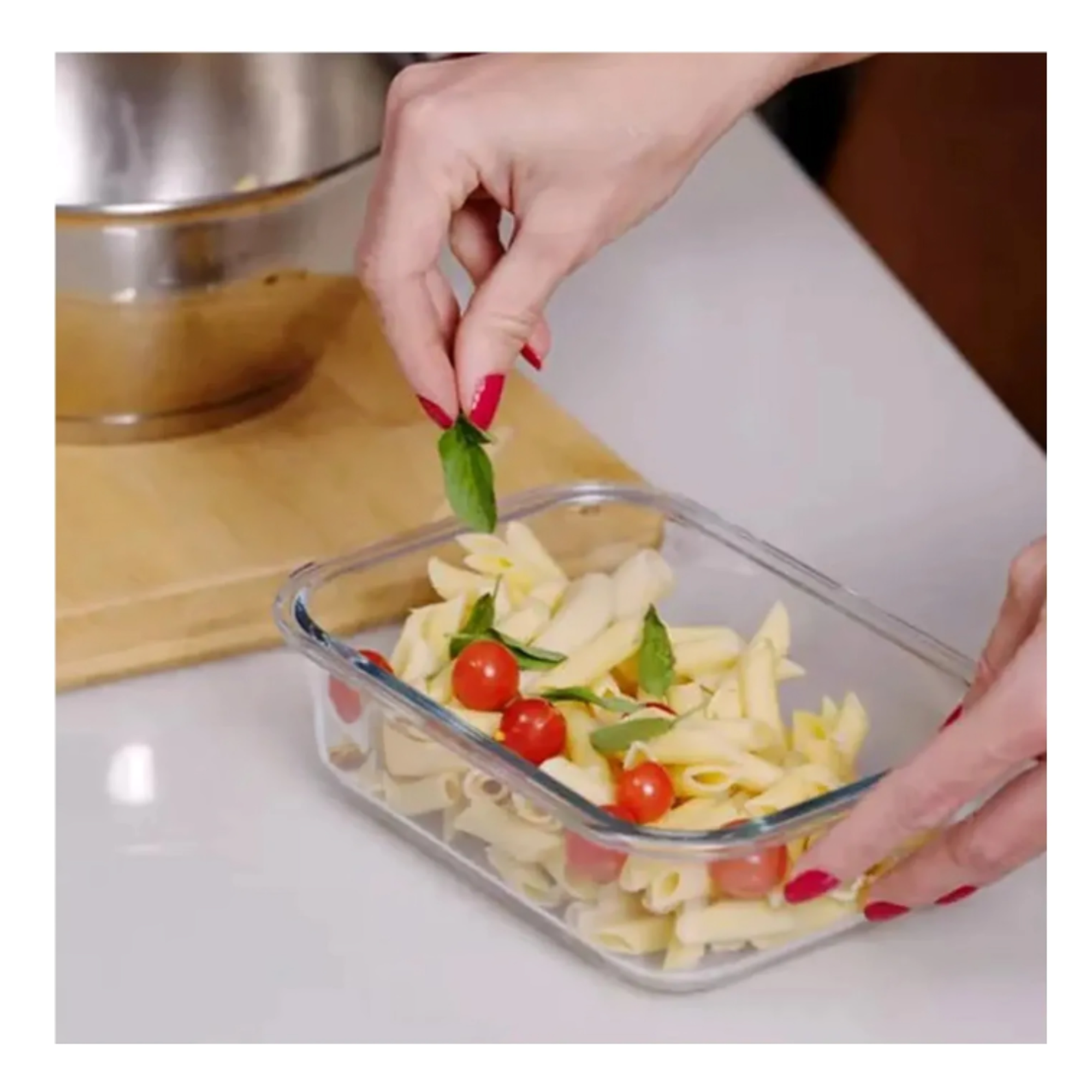 Pack x2 Táperes de vidrio 410ml 9