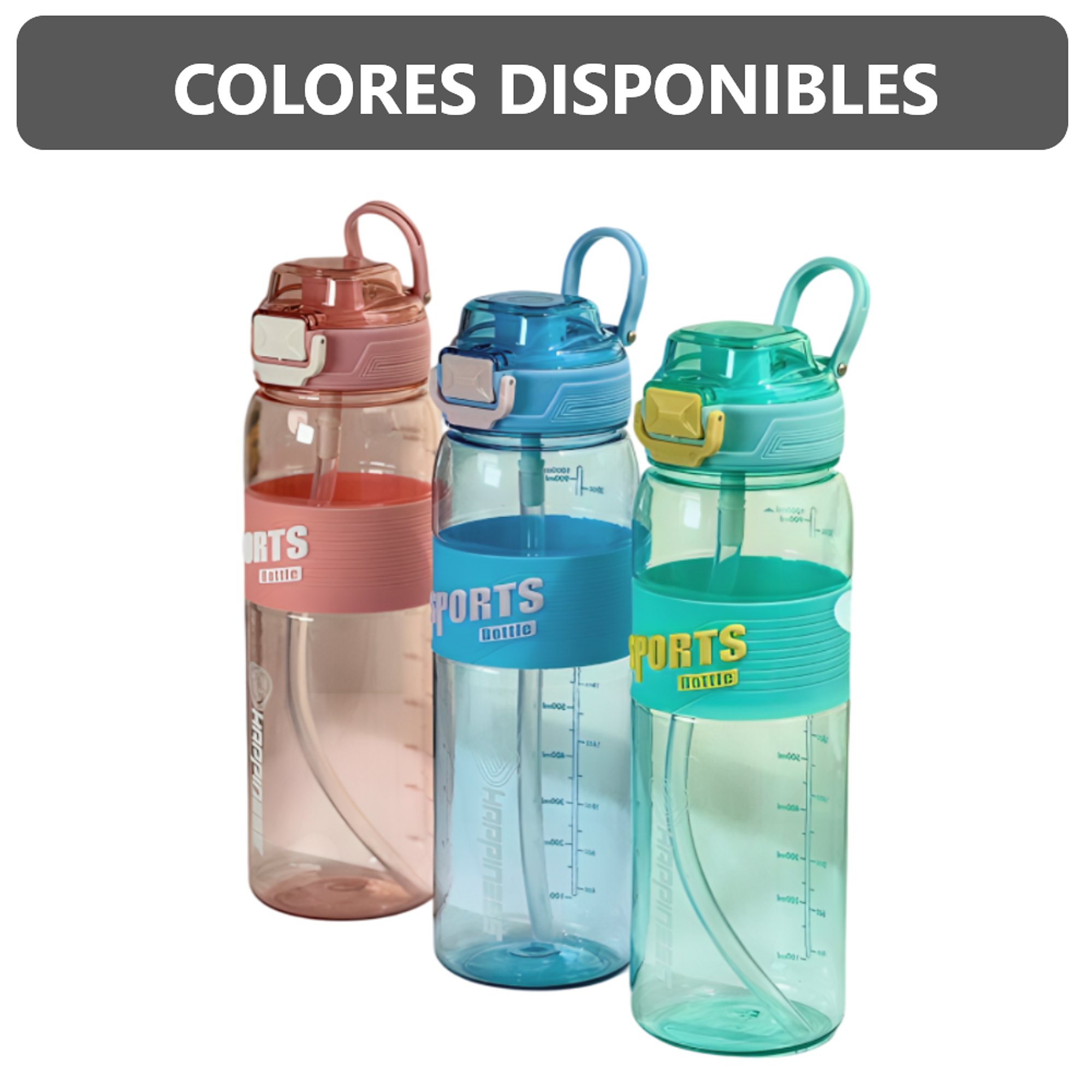 Tomatodo con boca gruesa botella de 1 litro 8