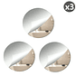 Pack x3 Espejos Adhesivo Circular Decorativo Sticker - 30cm x 30cm - Miniatura 1