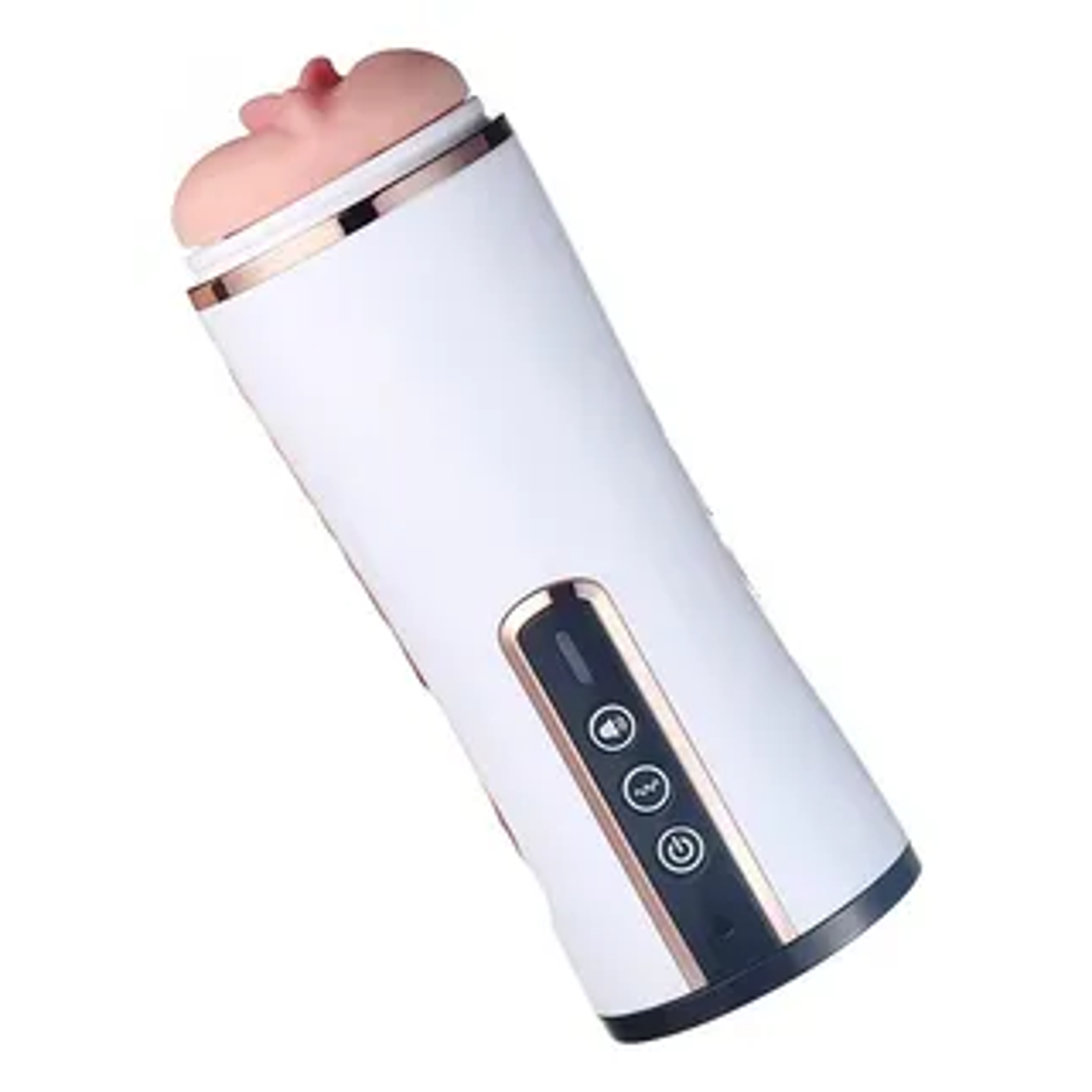 Masturbador Masculino Con Vibrador Y Sonido 8