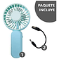 Potente Mini Ventilador portátil 1 velocidad - Miniatura 7