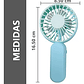 Potente Mini Ventilador portátil 1 velocidad - Miniatura 8