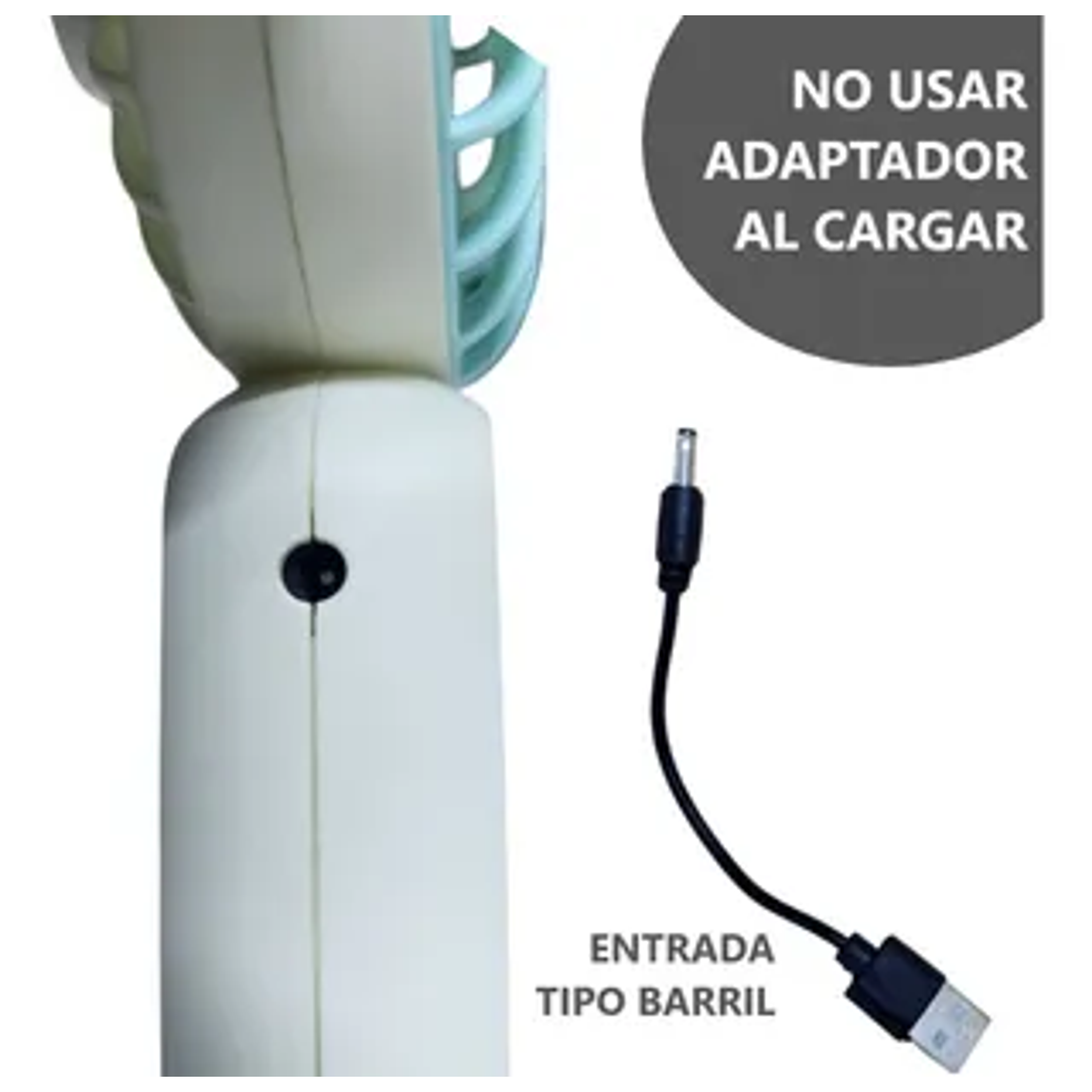 Potente Mini Ventilador portátil 1 velocidad 11