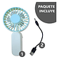Potente Mini Ventilador portátil 1 velocidad - Miniatura 12