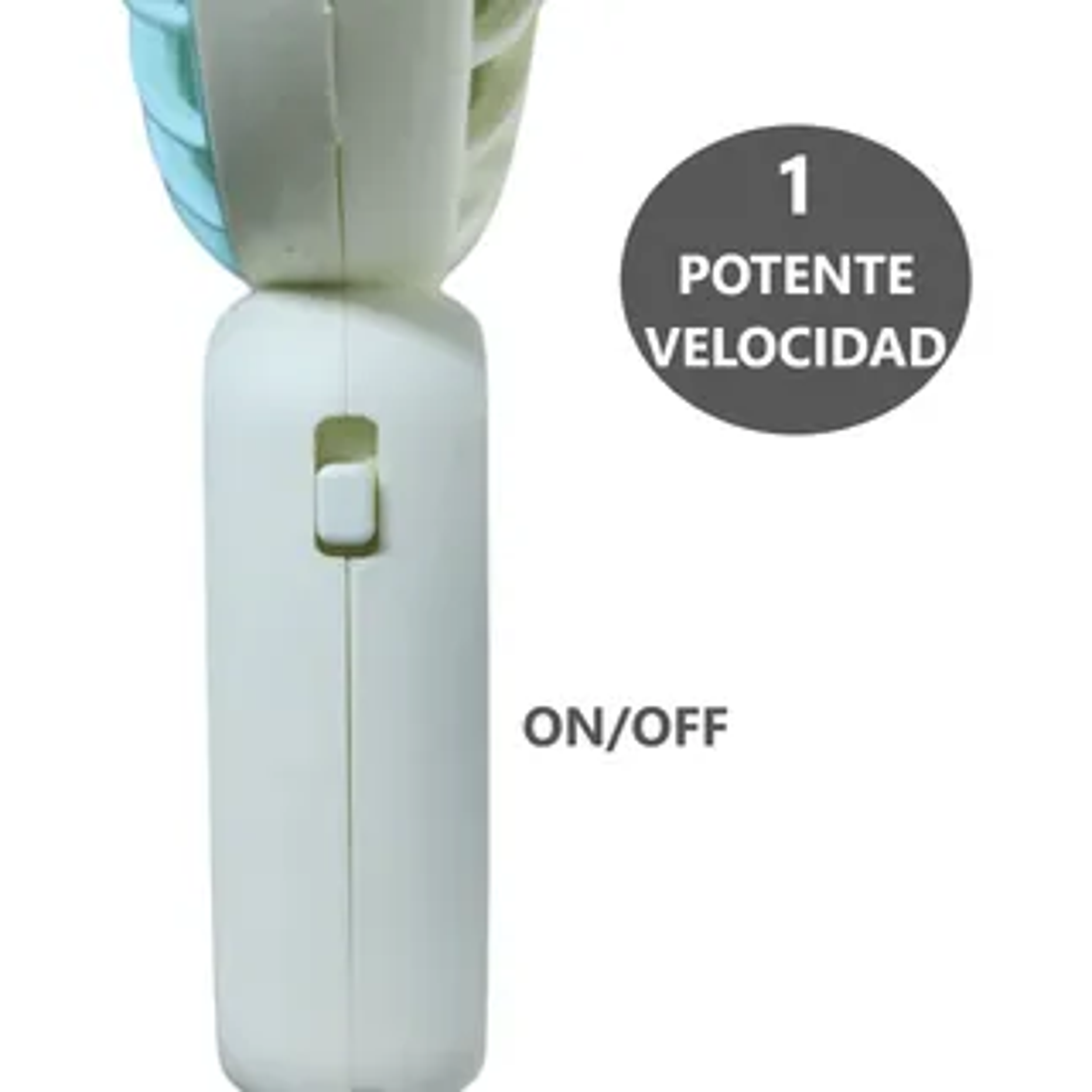 Potente Mini Ventilador portátil 1 velocidad 13