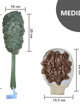 Esponja para baño y guante