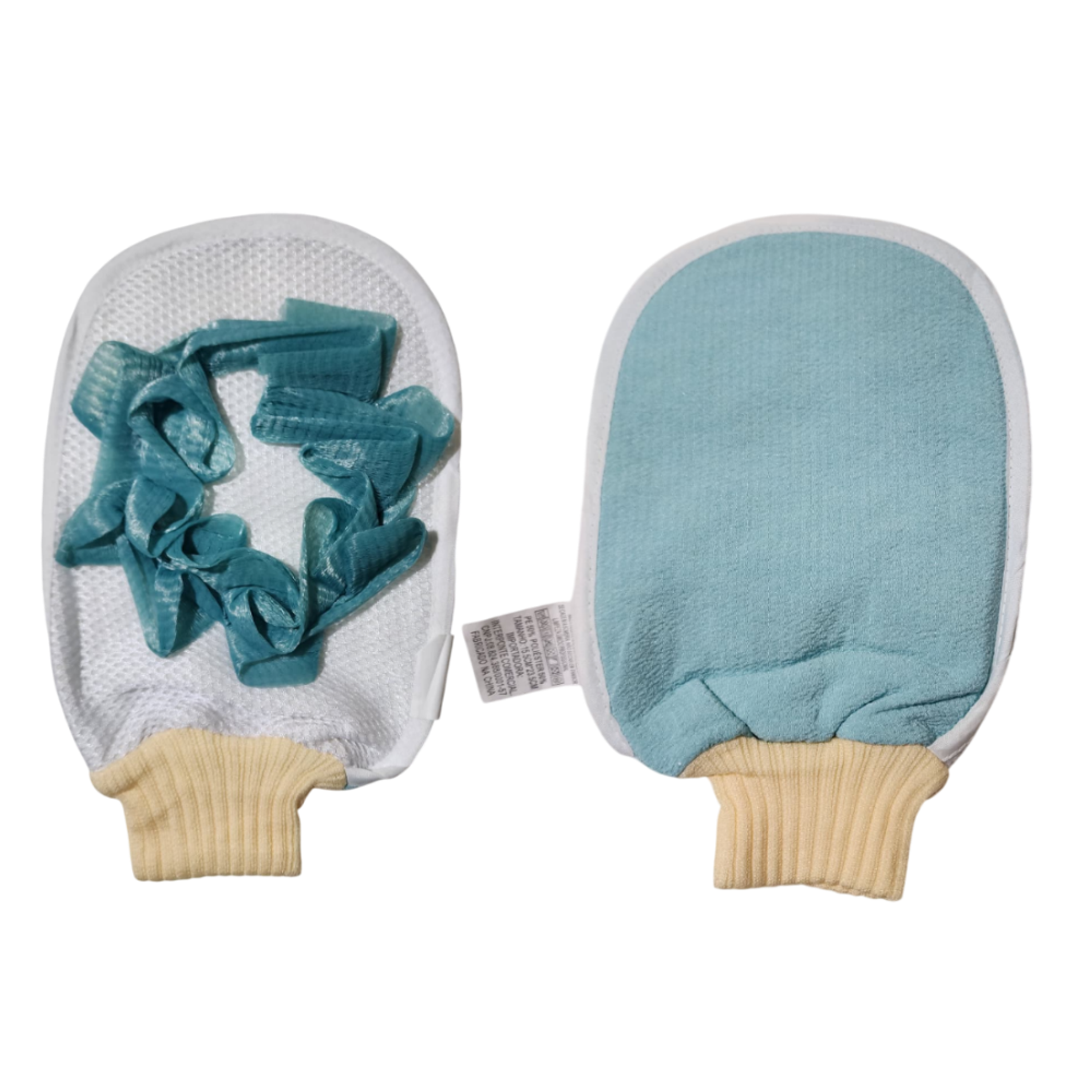 Esponja para baño y guante 15