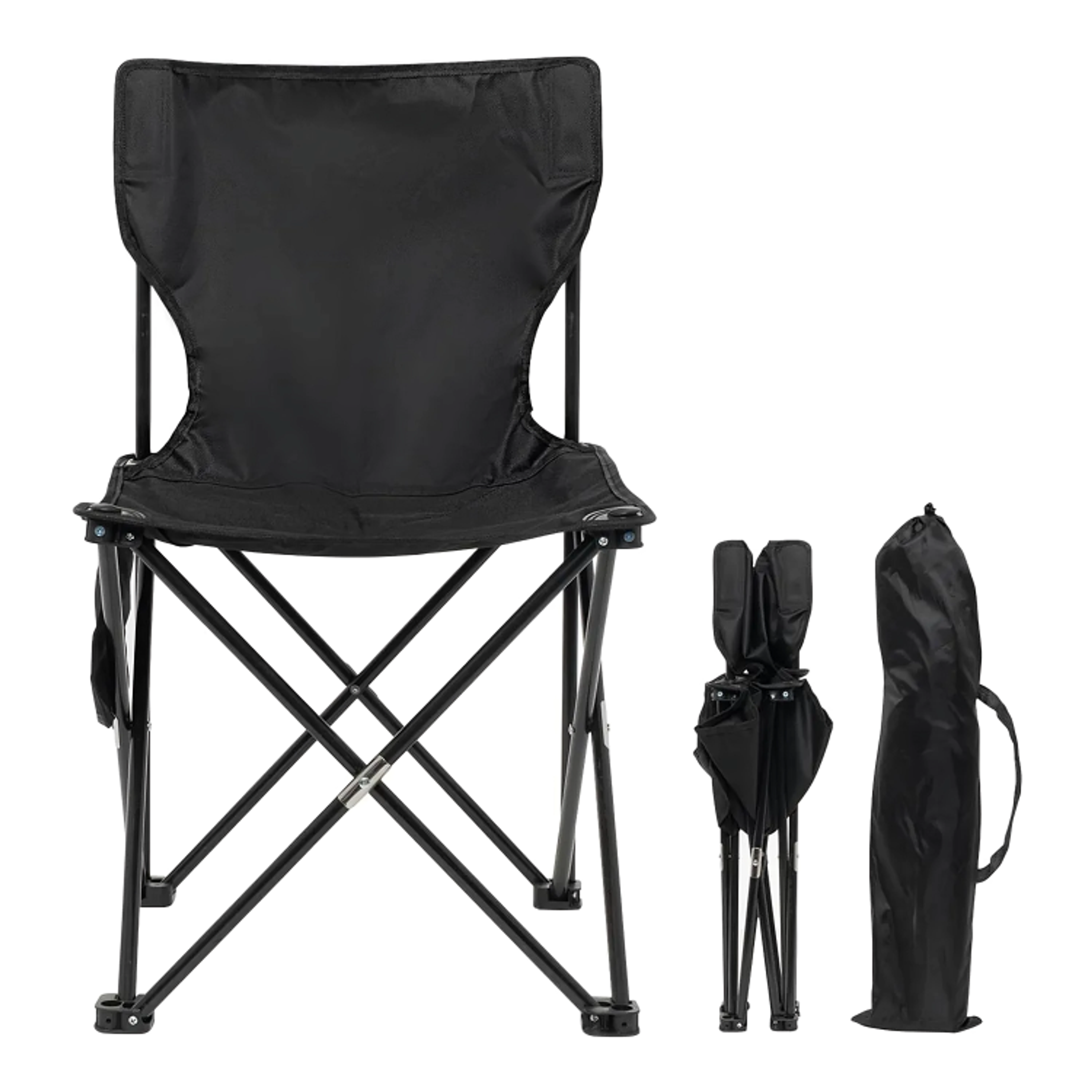 Silla de Camping Compacta Plegable con bolsa 4
