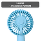 Potente Ventilador portátil 1 velocidad  - Miniatura 9