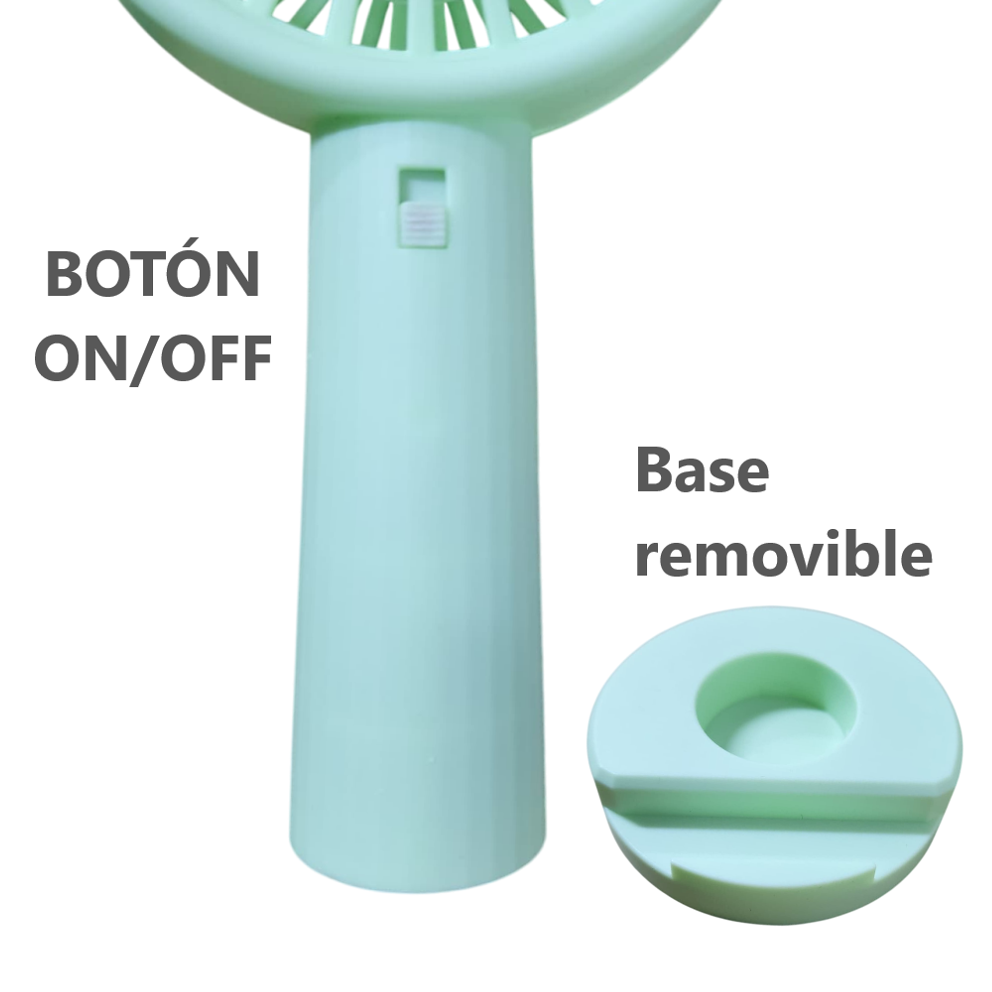 Potente Ventilador portátil 1 velocidad  11