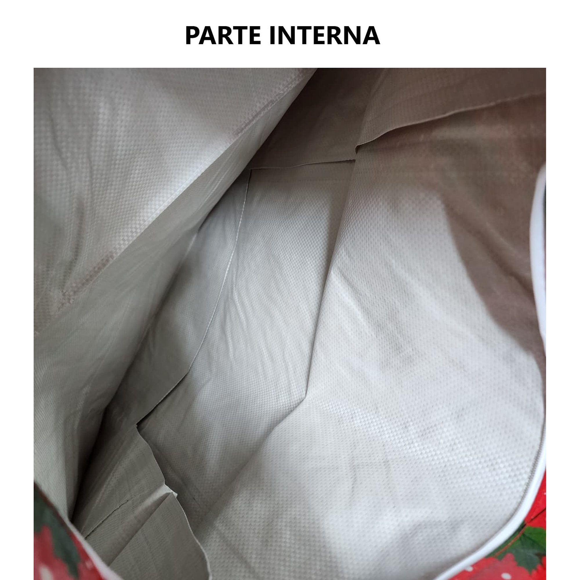 2 bolsas con cierre de 79cm  con diseño - GRANDE  7