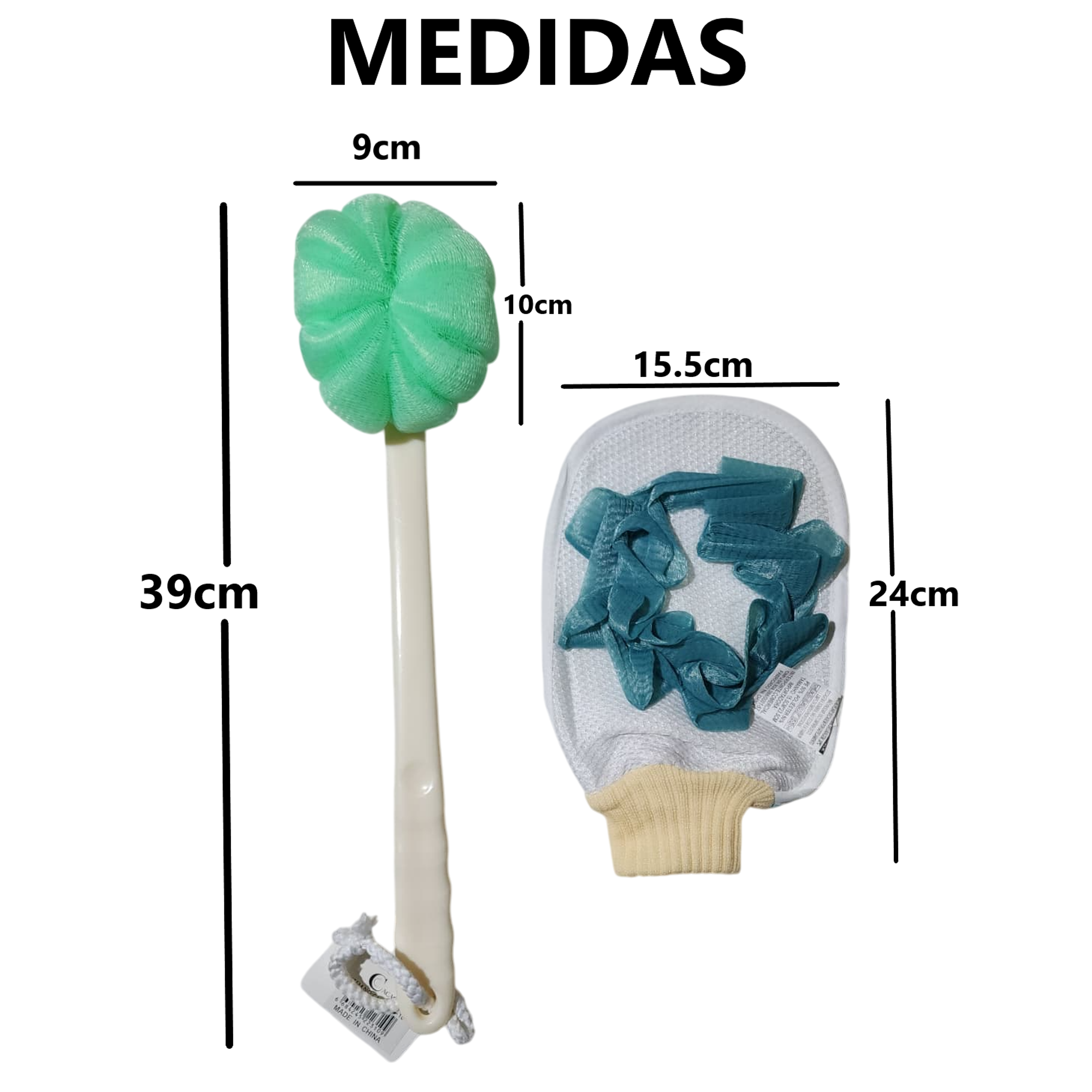 Cepillo para mano y guante 3