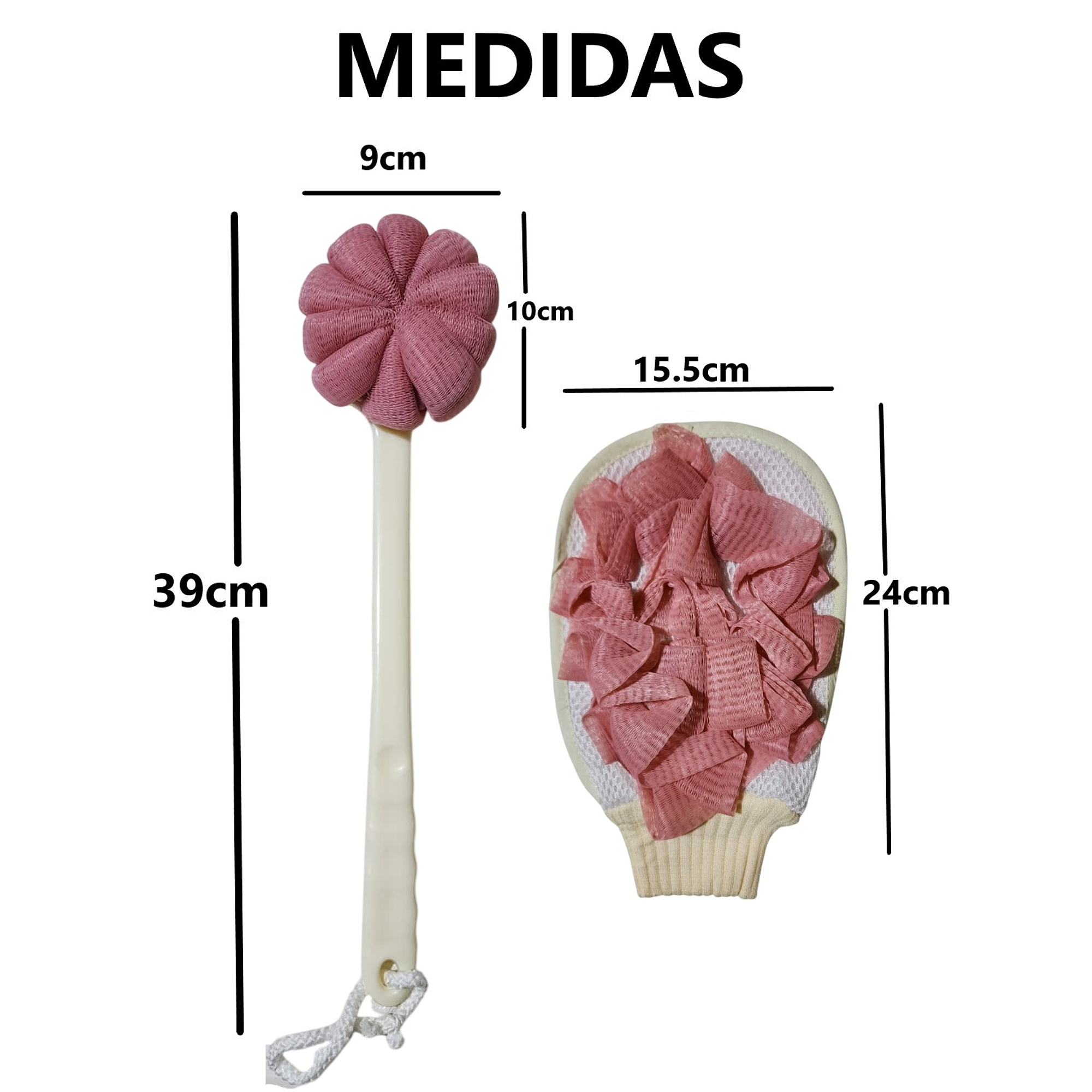 Cepillo para mano y guante 9