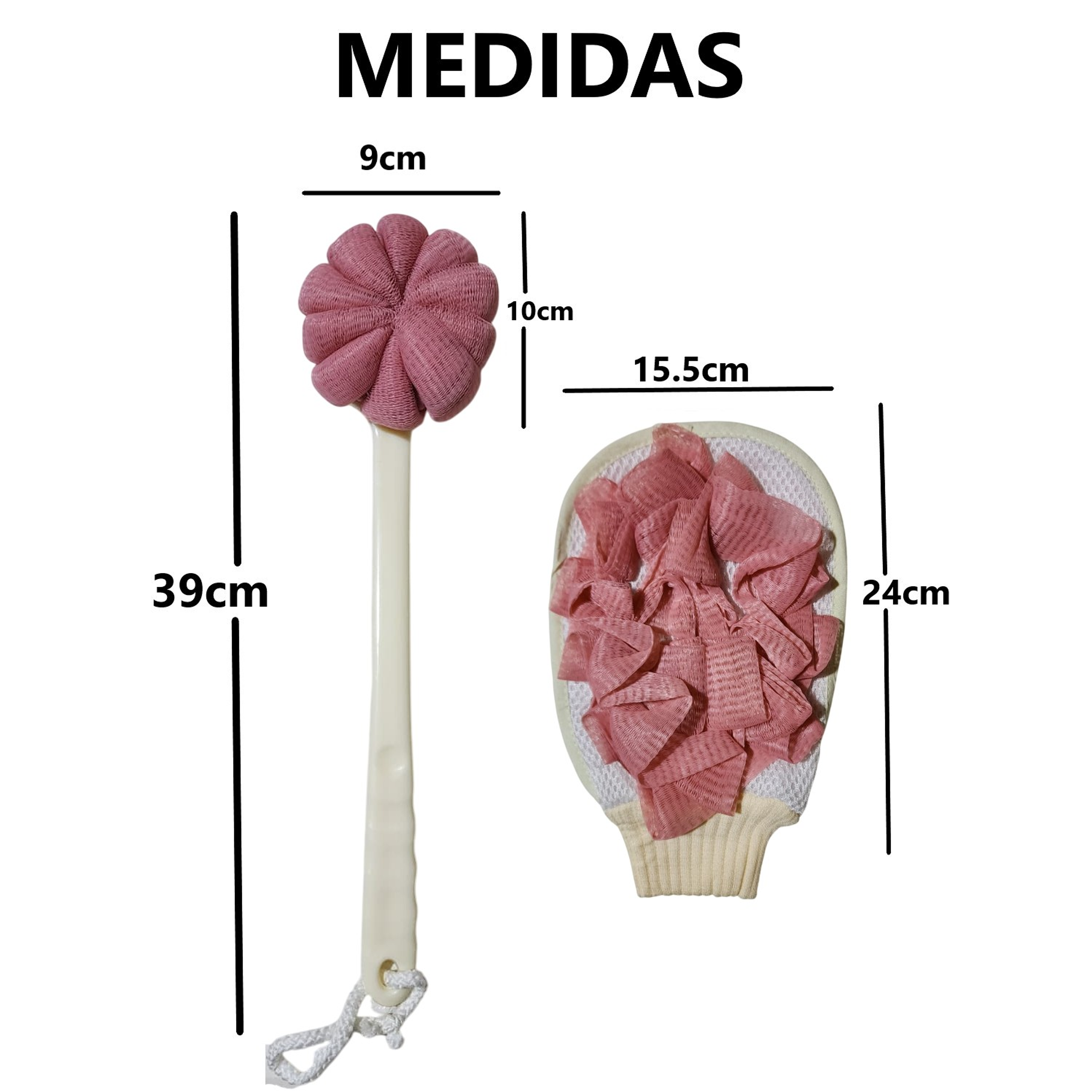 Cepillo para mano y guante 9