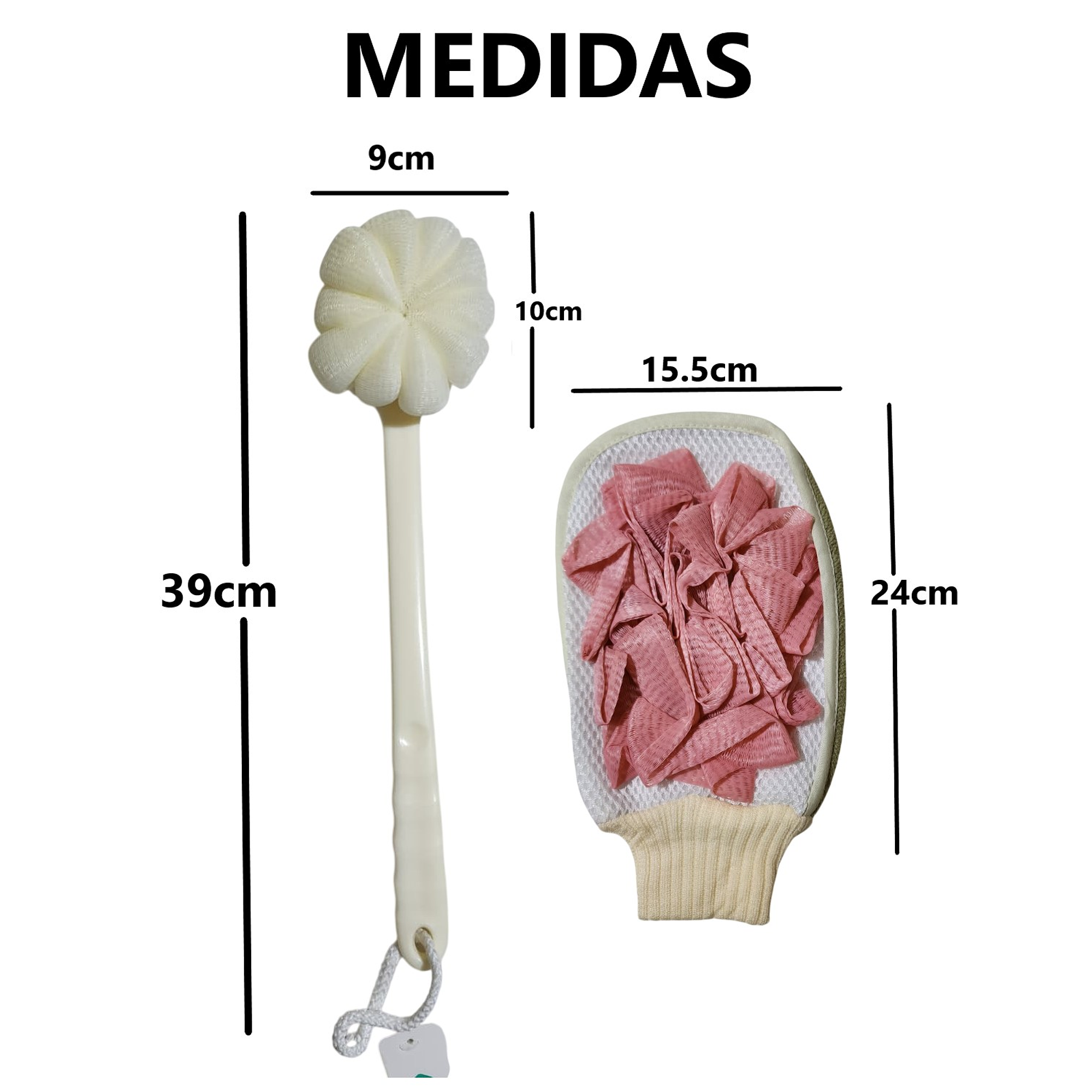 Cepillo para mano y guante 12