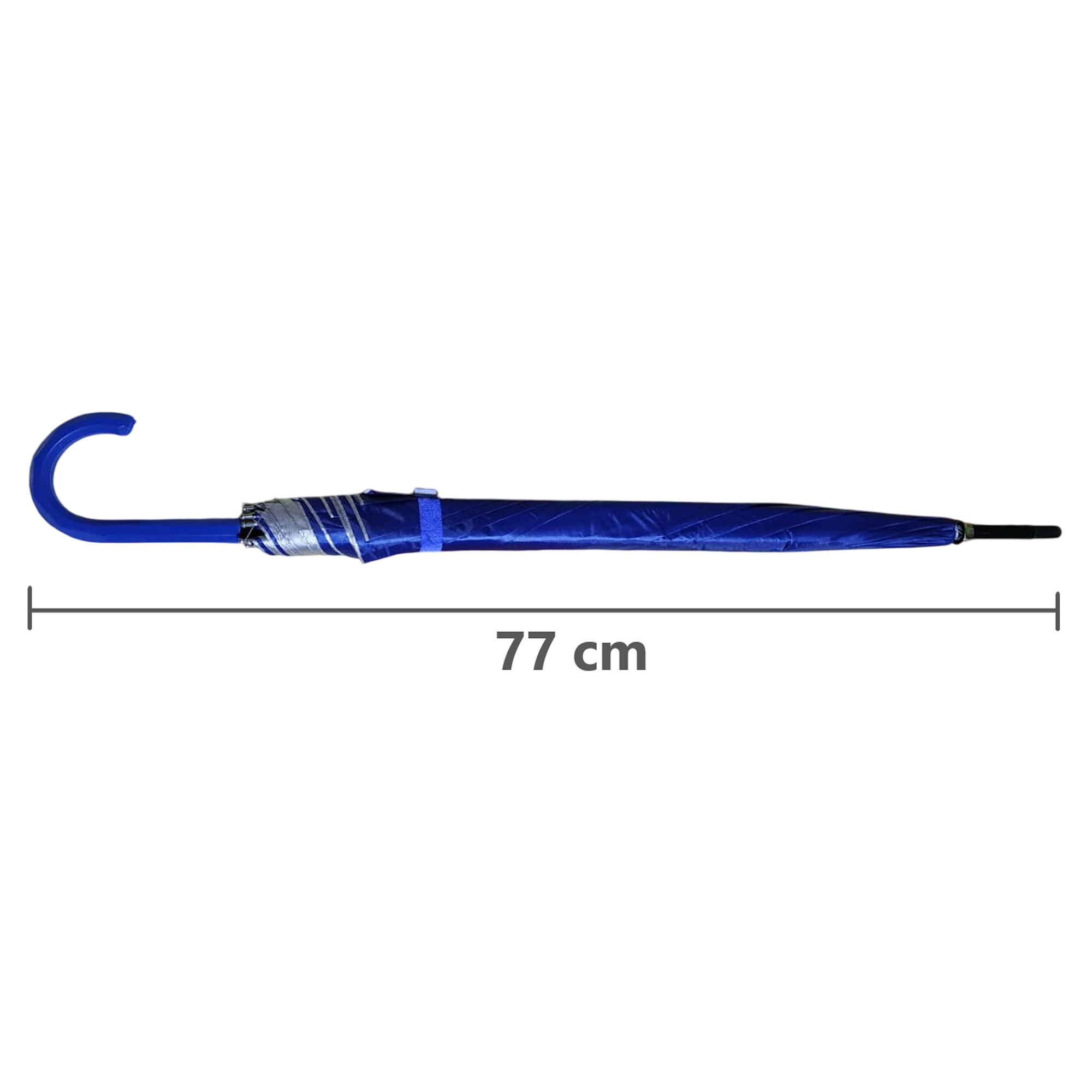 Sombrilla de mano grande con mango tipo bastón  2