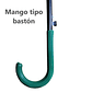 Sombrilla de mano grande con mango tipo bastón  - Miniatura 13
