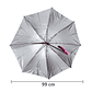 Sombrilla de mano grande con mango tipo bastón  - Miniatura 3