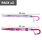 Pack x2 Sombrillas Paraguas para niños  - Miniatura 21