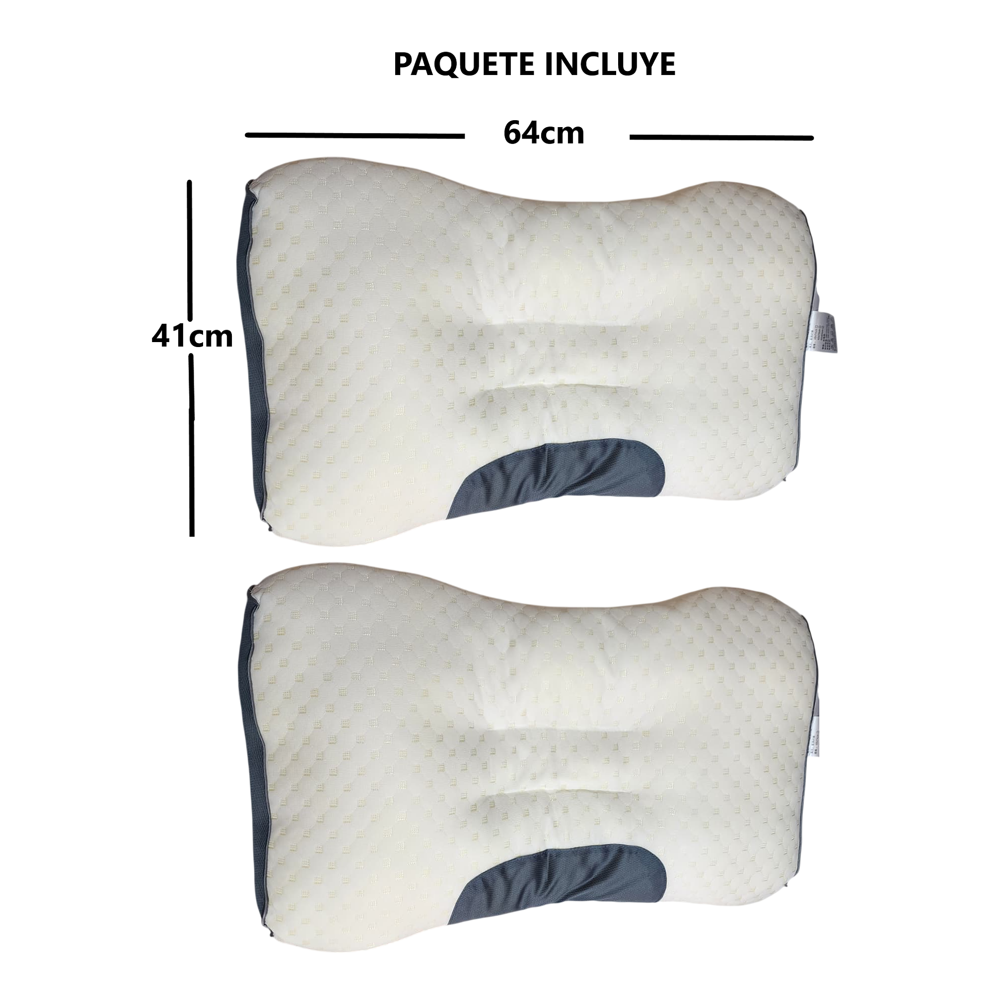 Pack de Almohadas 64x41cm 2