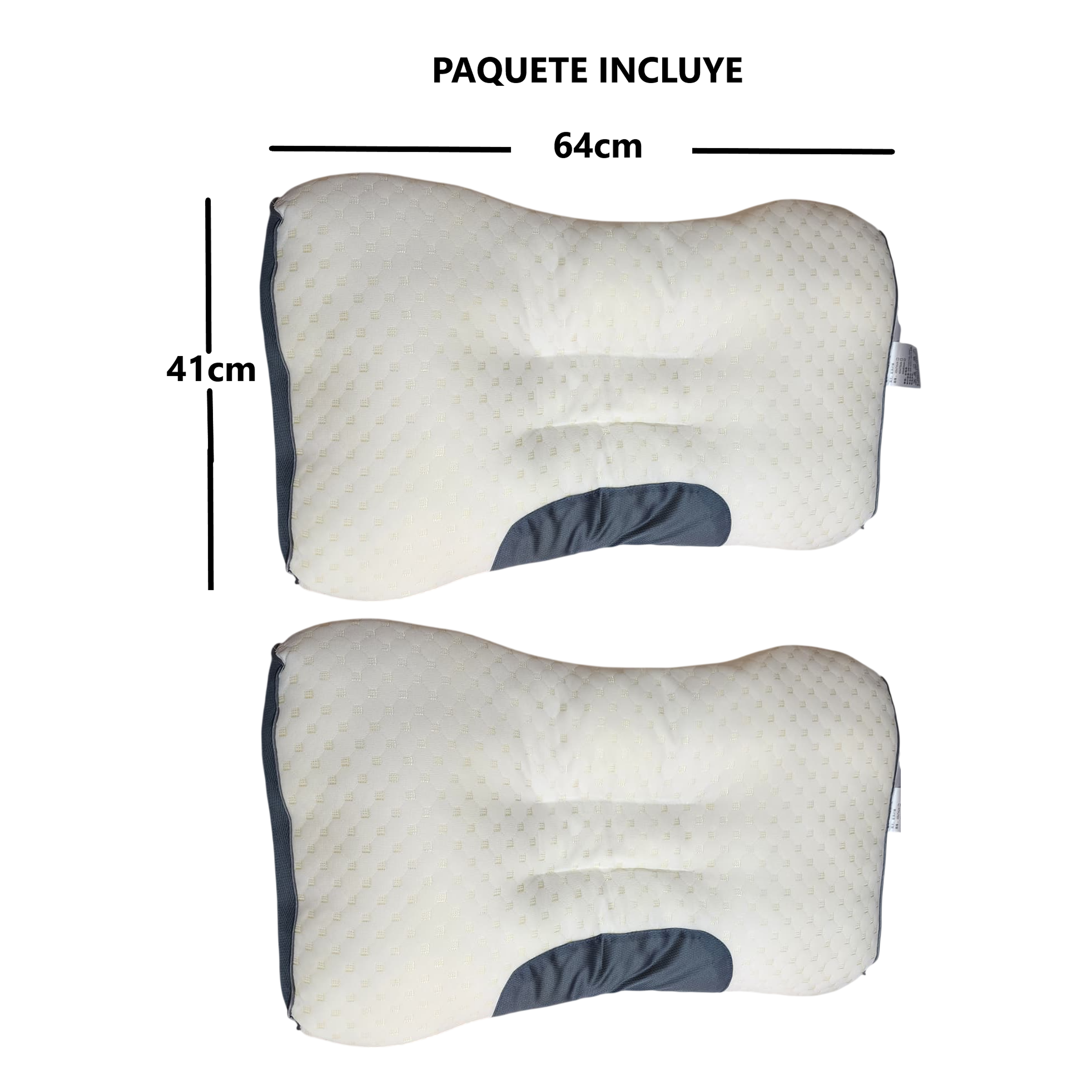 Pack de Almohadas 64x41cm 2