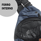 Pechera Mochila Morral Hombre de nylon impermeable - Miniatura 8
