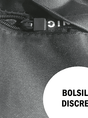 Pechera Mochila Morral Hombre de nylon impermeable