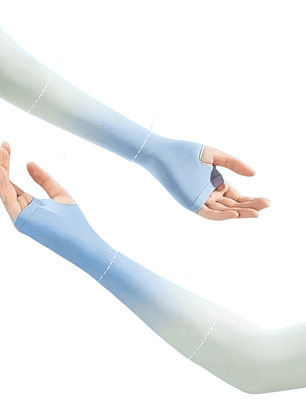 Pack x2 mangas protectoras para brazo y mano con protección UV