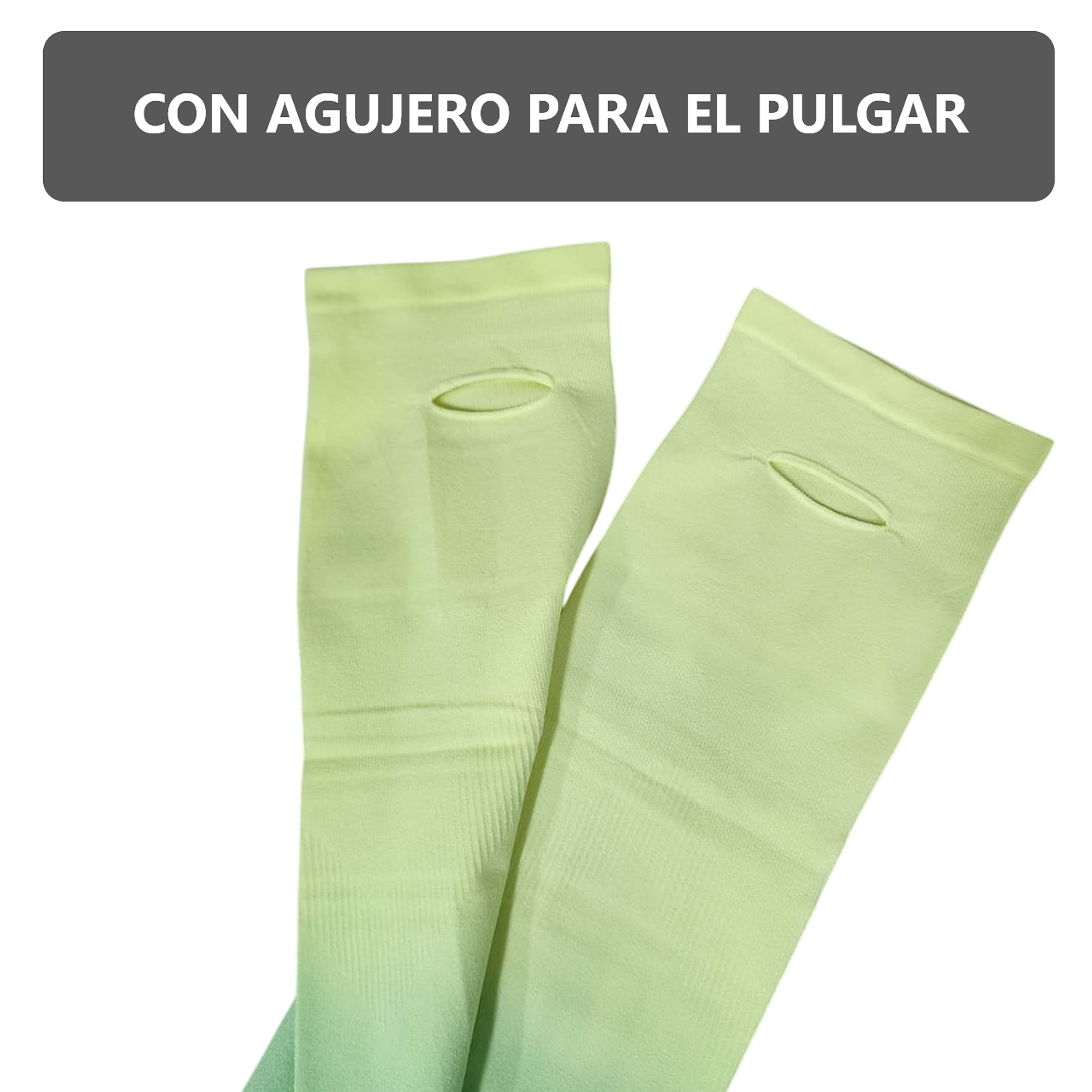 Pack x2 mangas protectoras para brazo y mano con protección UV 6