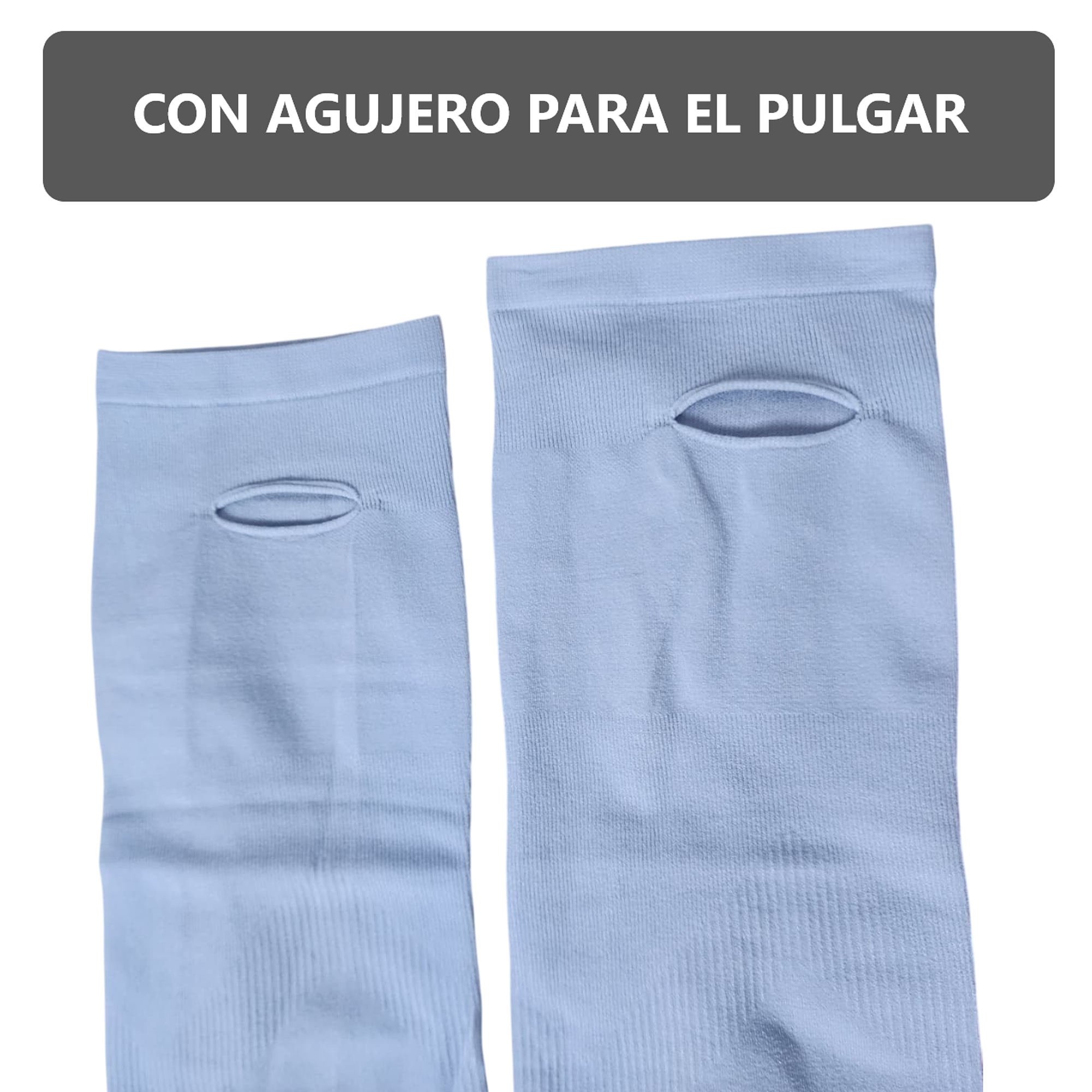 Pack x2 mangas protectoras para brazo y mano con protección UV 3