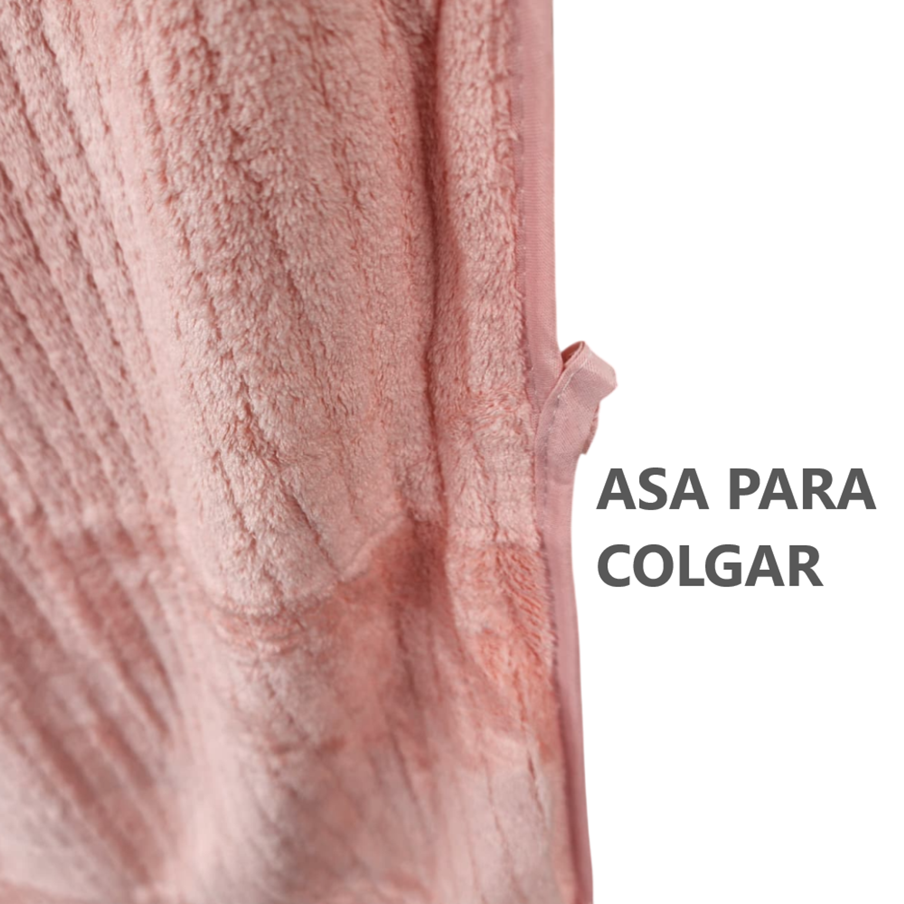 Toalla de cuerpo Suave Rosado Oscuro - 140x70cm 3
