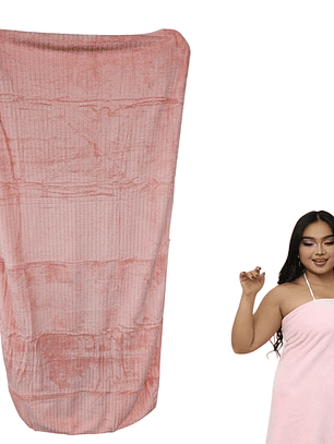 Toalla de cuerpo Suave Rosado Oscuro - 140x70cm