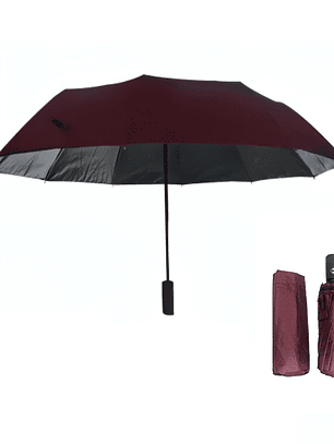 Sombrilla PARAGUAS Portátil Semiautomático con Filtro UV