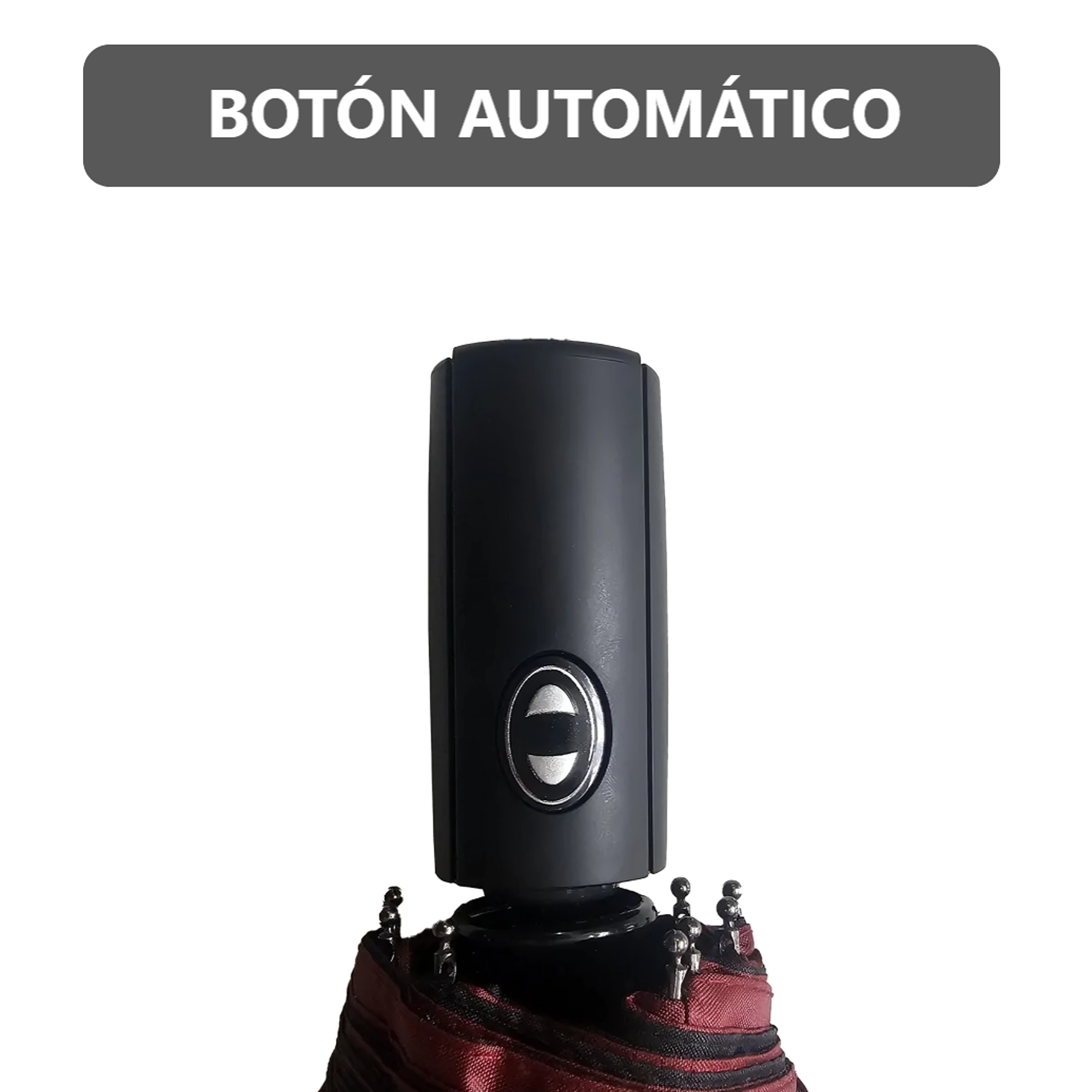 Sombrilla PARAGUAS Portátil Semiautomático con Filtro UV 4