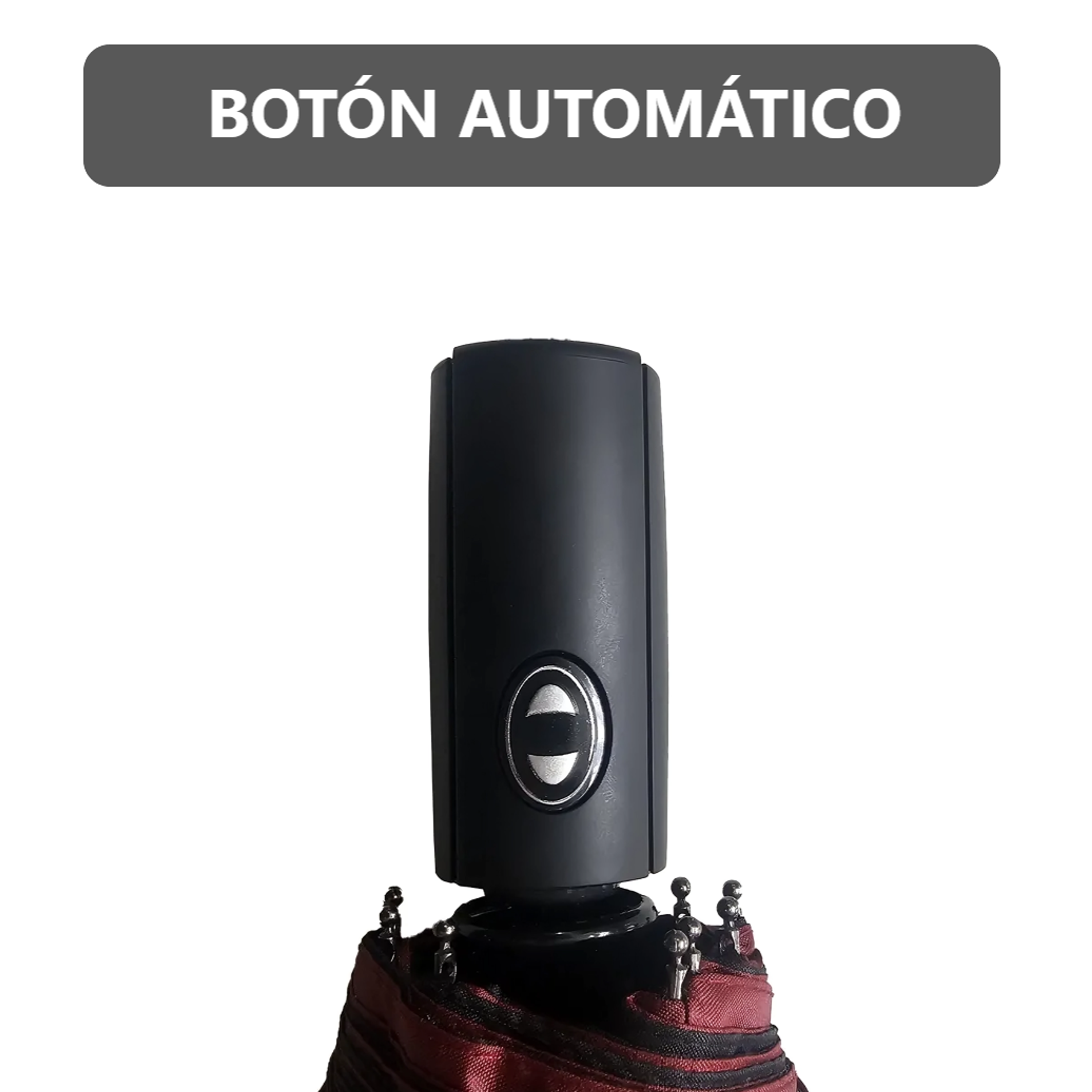 Sombrilla PARAGUAS Portátil Semiautomático con Filtro UV 4