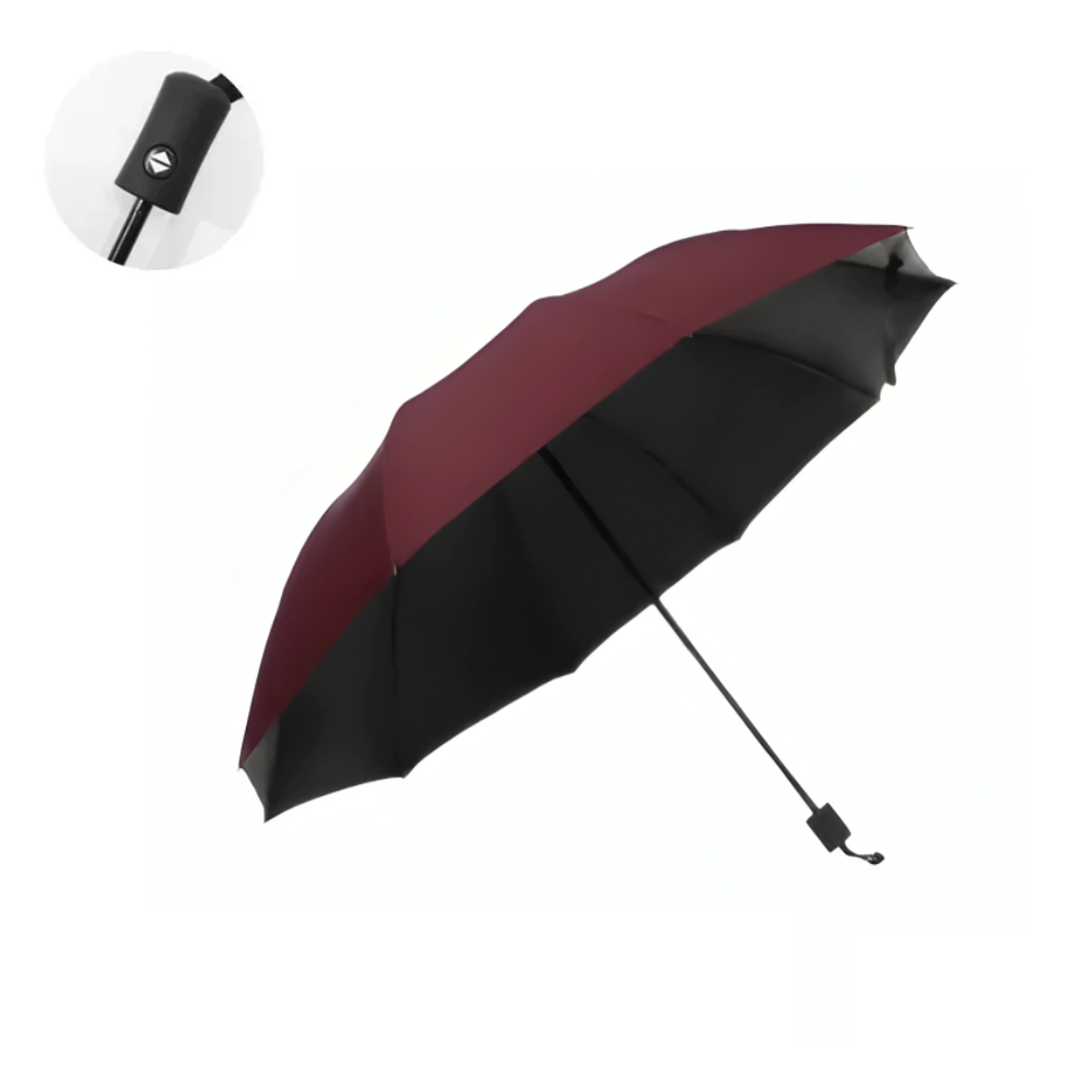 Sombrilla PARAGUAS Portátil Semiautomático con Filtro UV 1