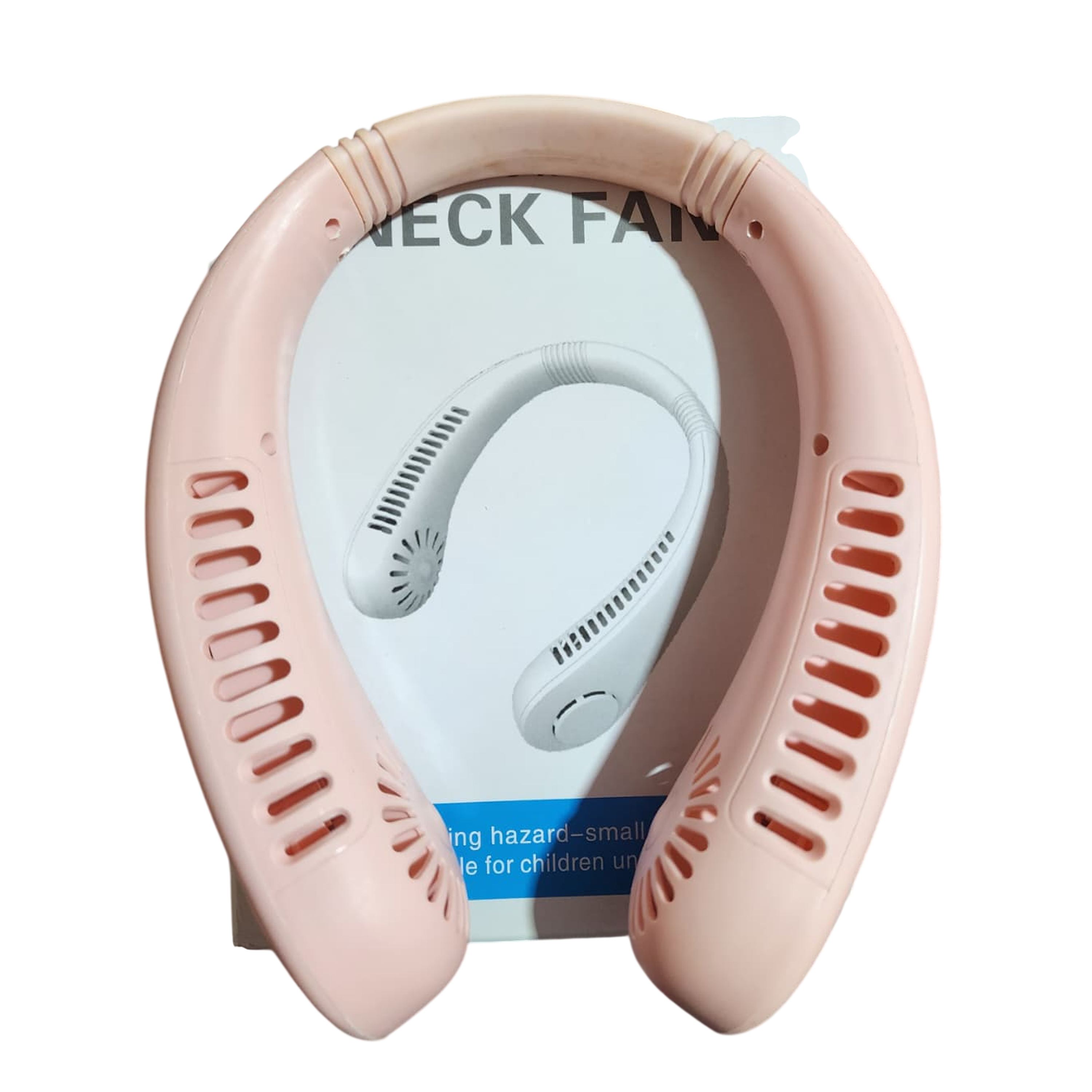 Ventilador de Cuello Portátil USB- Recargable, 3 Velocidades 5