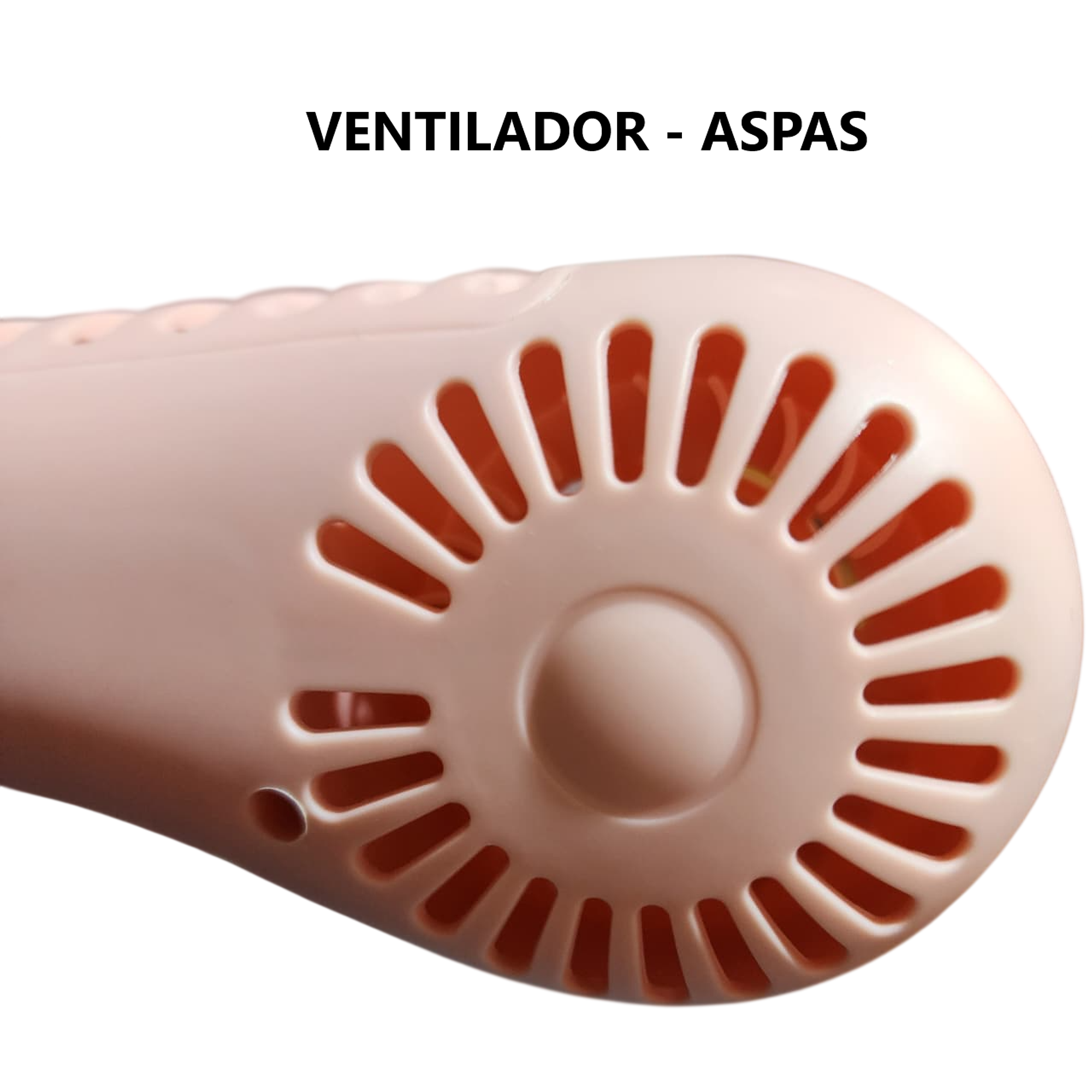 Ventilador de Cuello Portátil USB- Recargable, 3 Velocidades 6