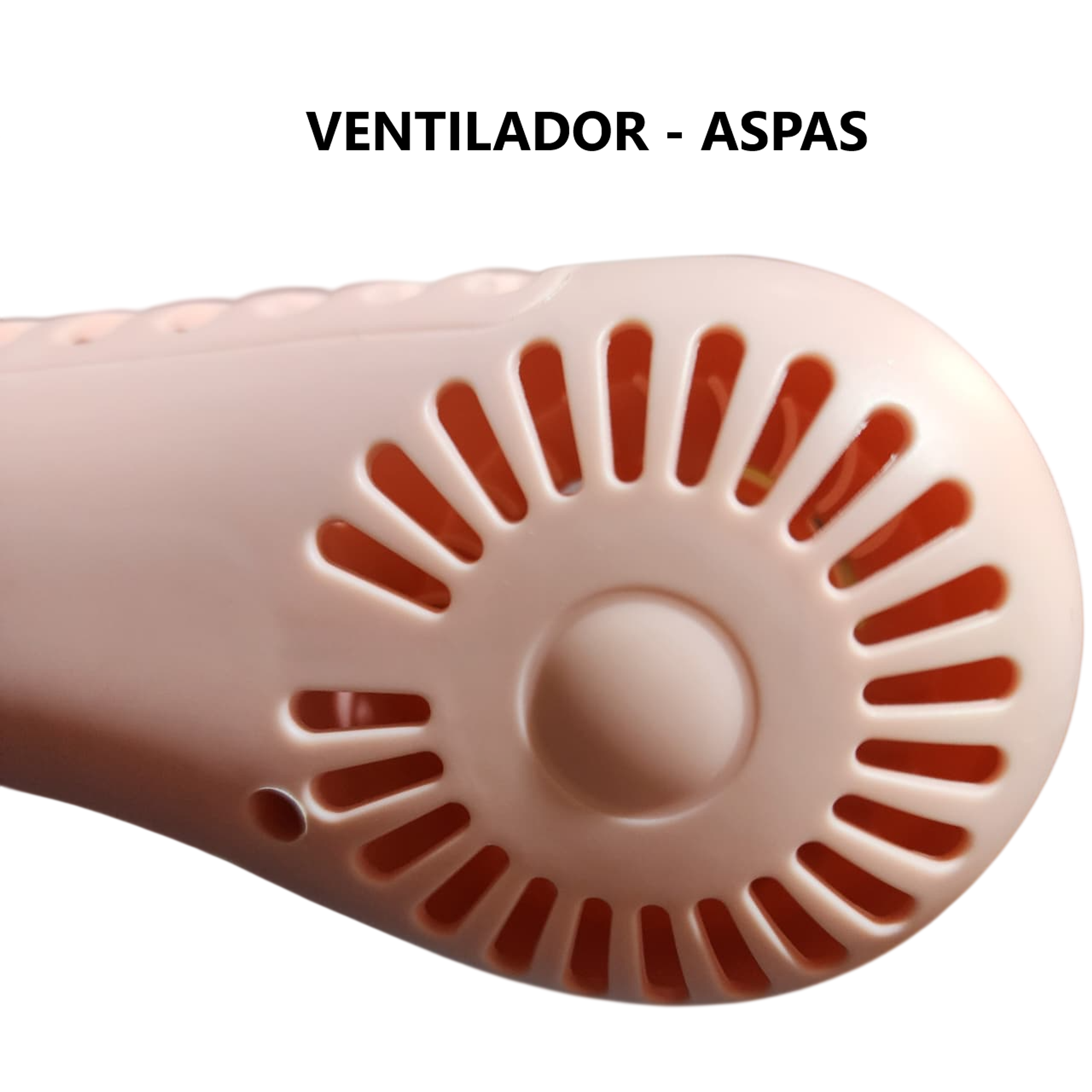Ventilador de Cuello Portátil USB- Recargable, 3 Velocidades 6