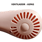 Ventilador de Cuello Portátil USB- Recargable, 3 Velocidades - Miniatura 6