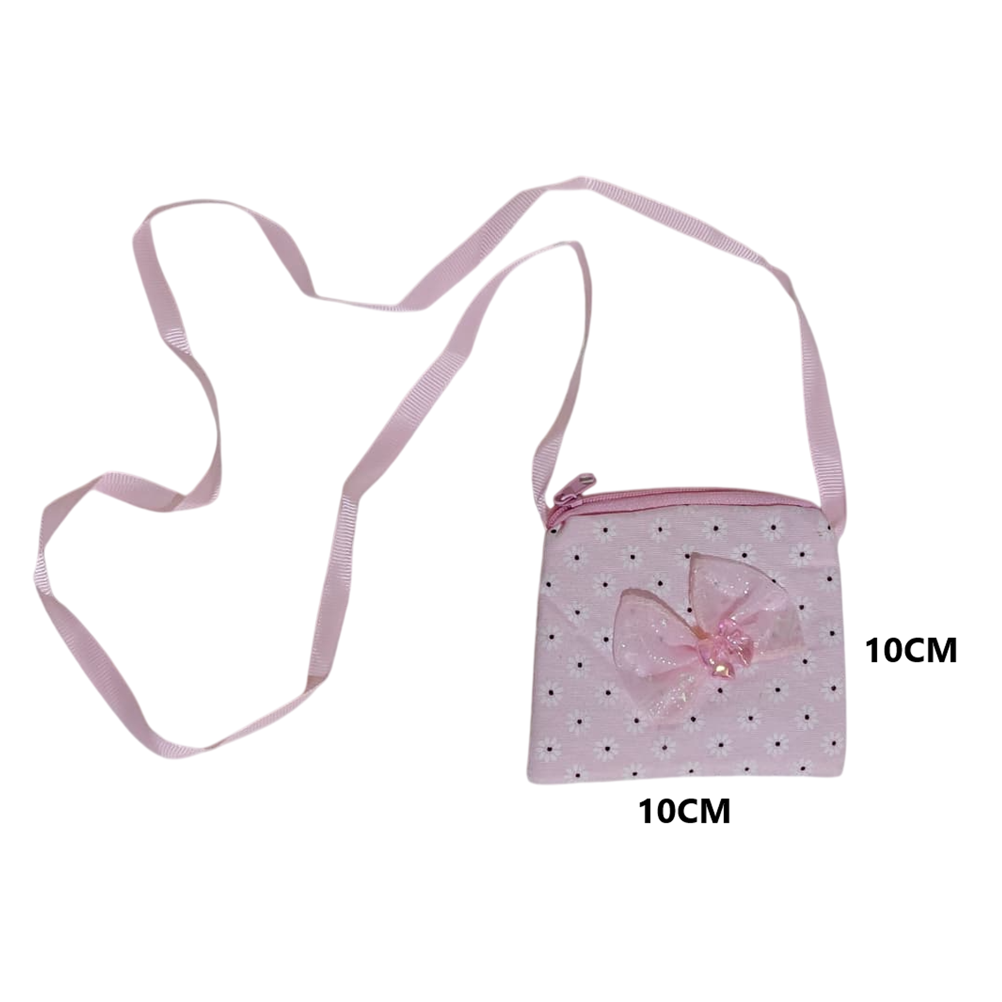 PACK 10 MINI BOLSO CON CIERRE ROSADO 4