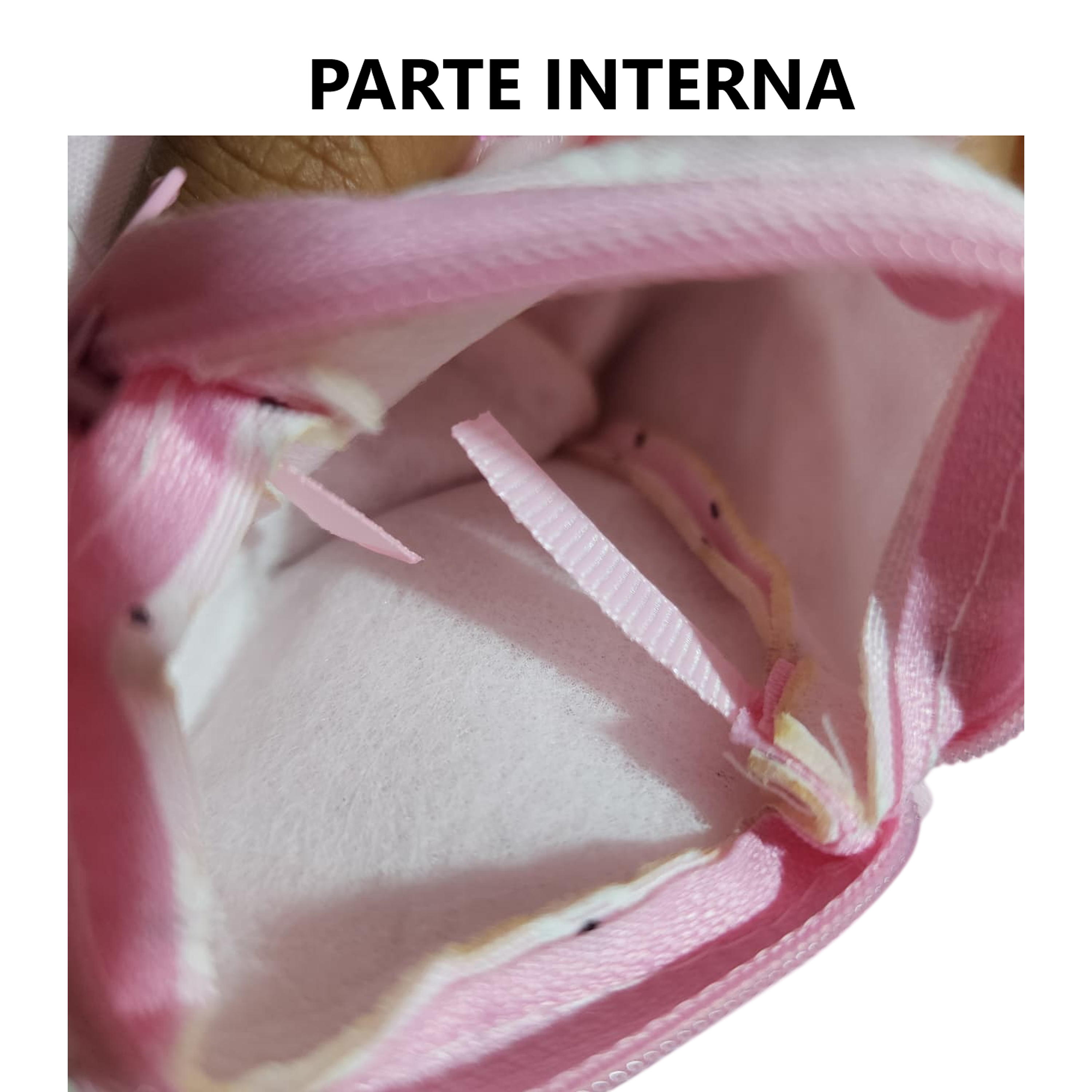 PACK 10 MINI BOLSO CON CIERRE ROSADO 6