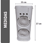 Ventilador tipo torre Portátil USB- Recargable 3 Velocidades - Miniatura 5