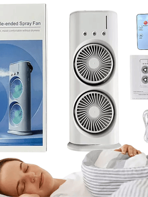 Ventilador tipo torre Portátil USB- Recargable 3 Velocidades